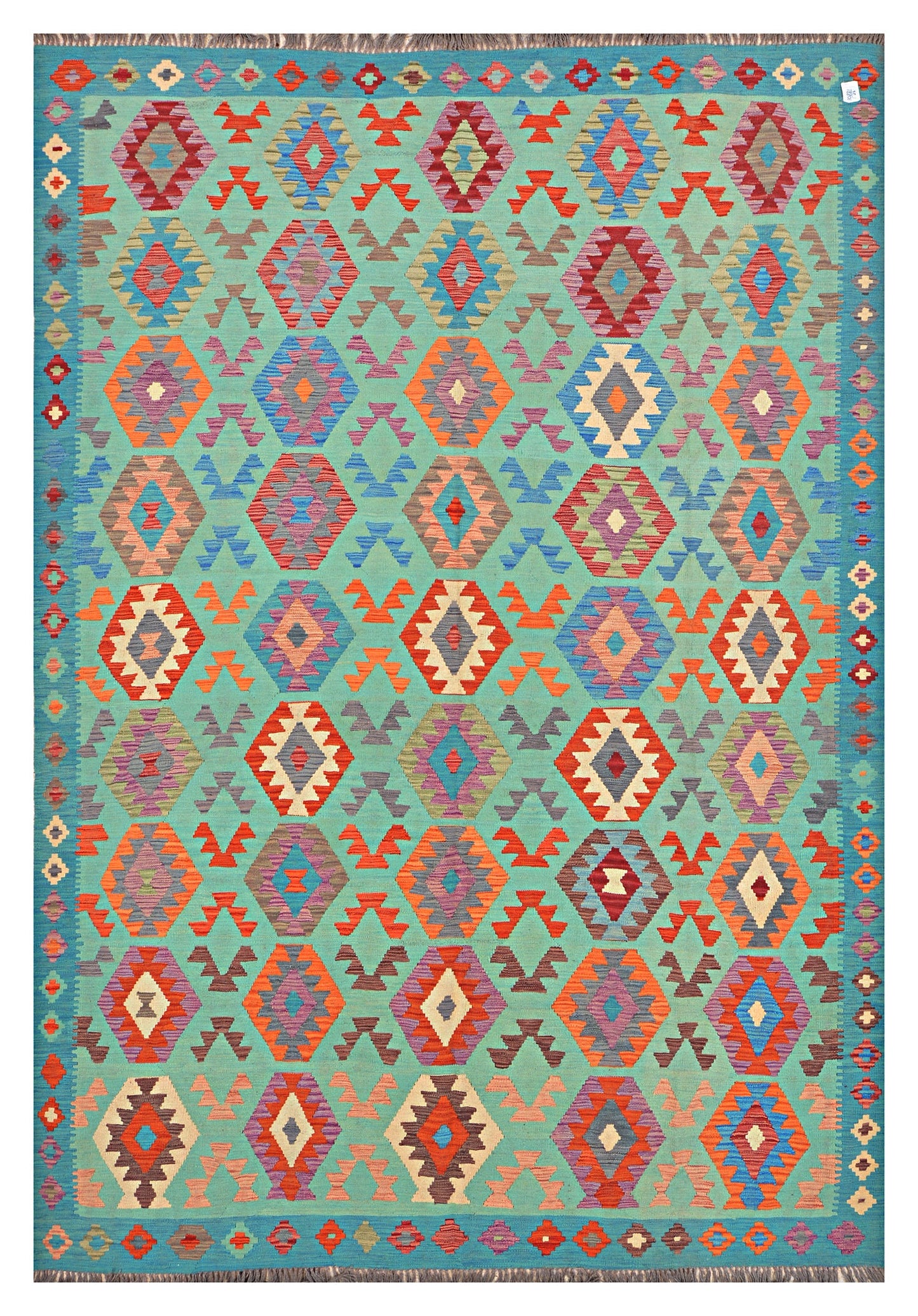 Afghan Kilim - 8x11 ft