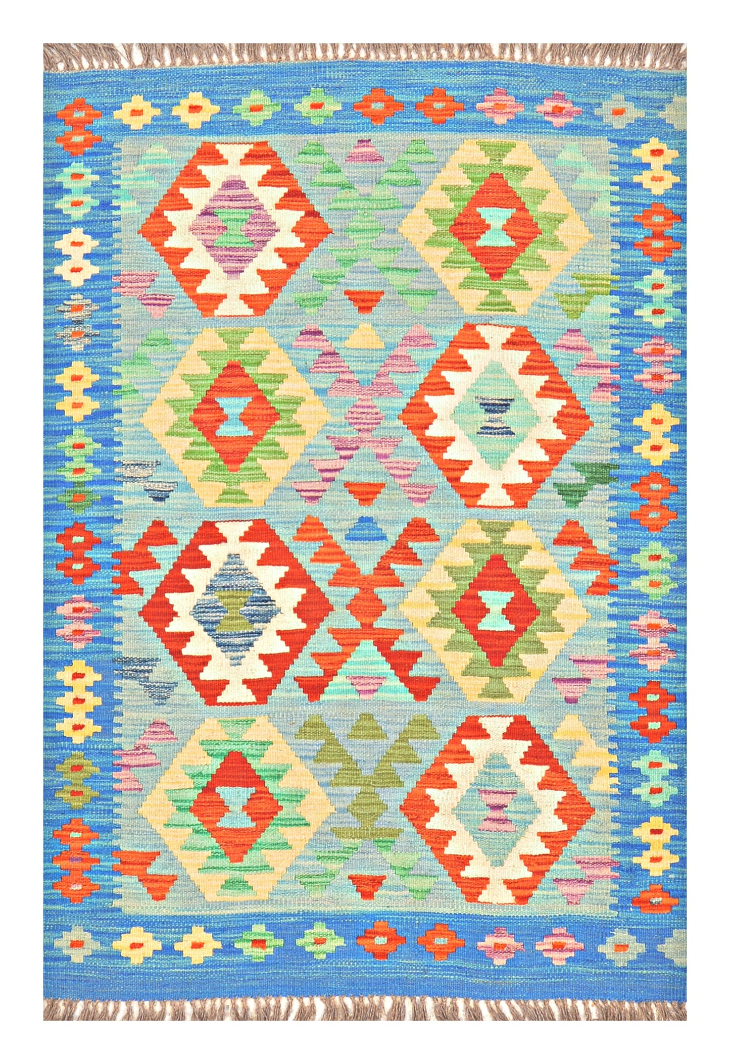 Afghan Kilim - 3x5 ft