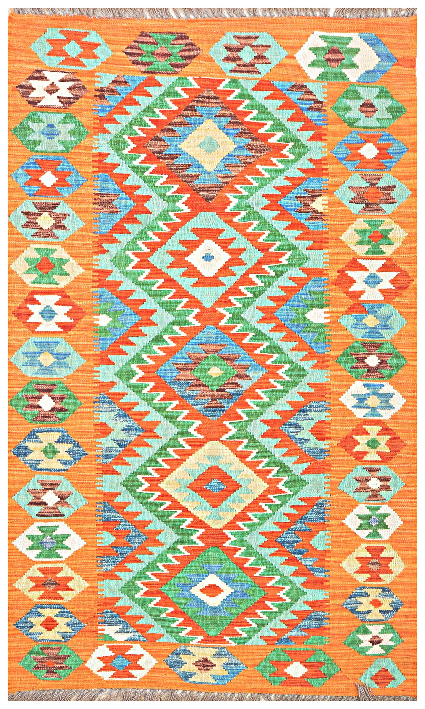 Afghan Kilim - 3x5 ft