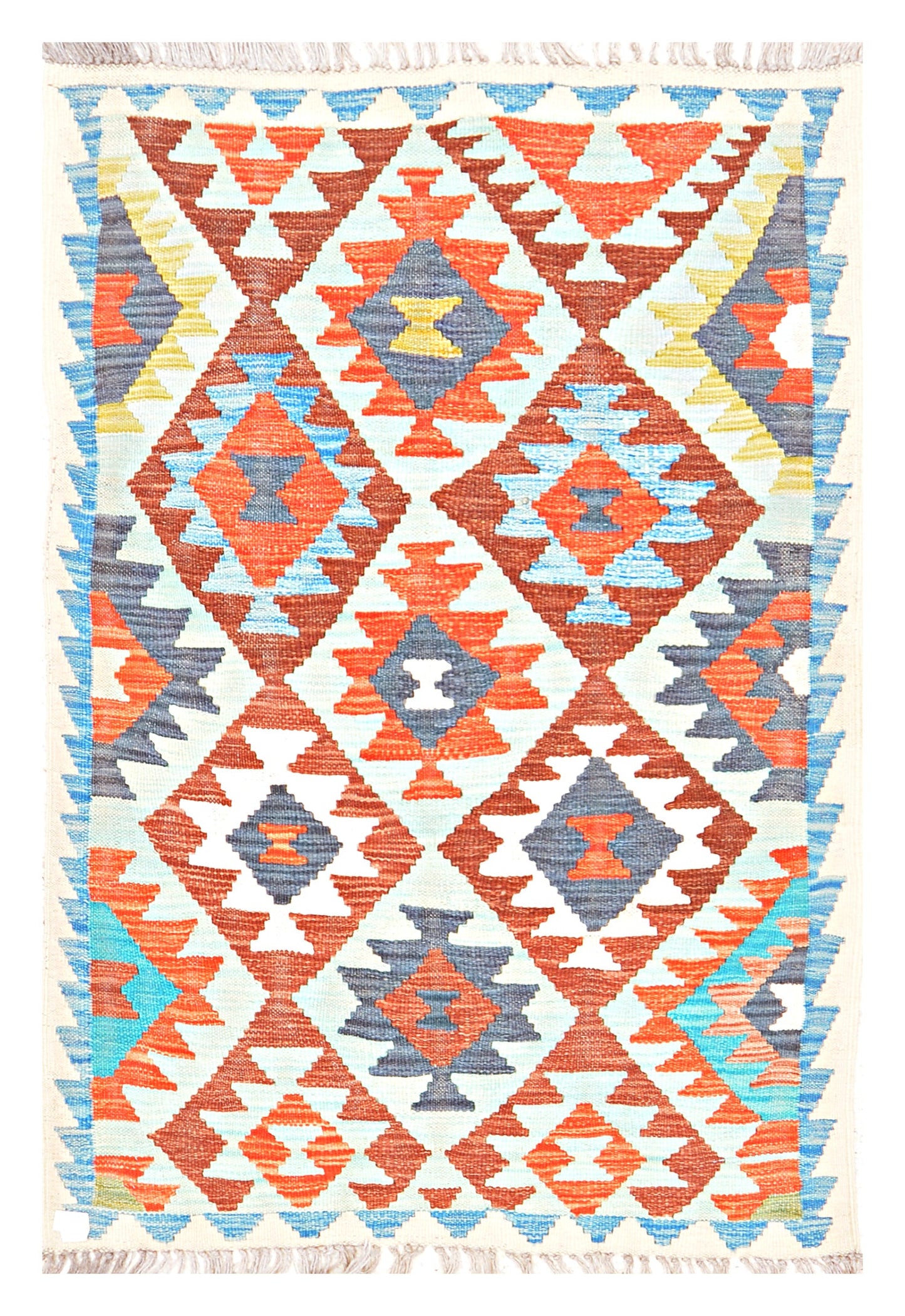 Afghan Kilim - 2.5x4 ft
