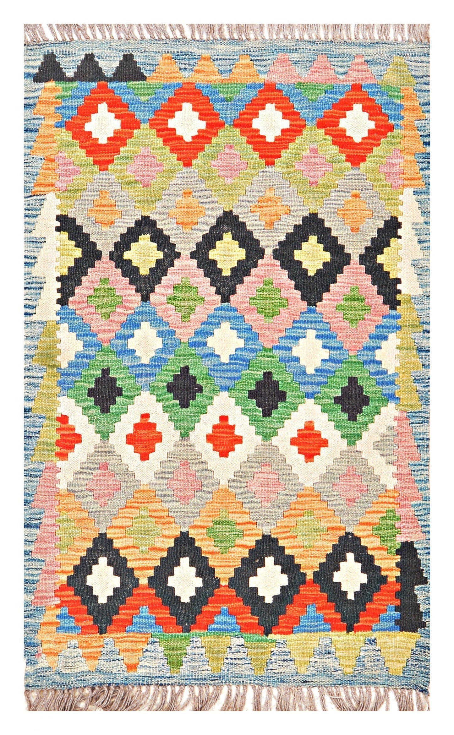 Afghan Kilim - 2.5x4 ft