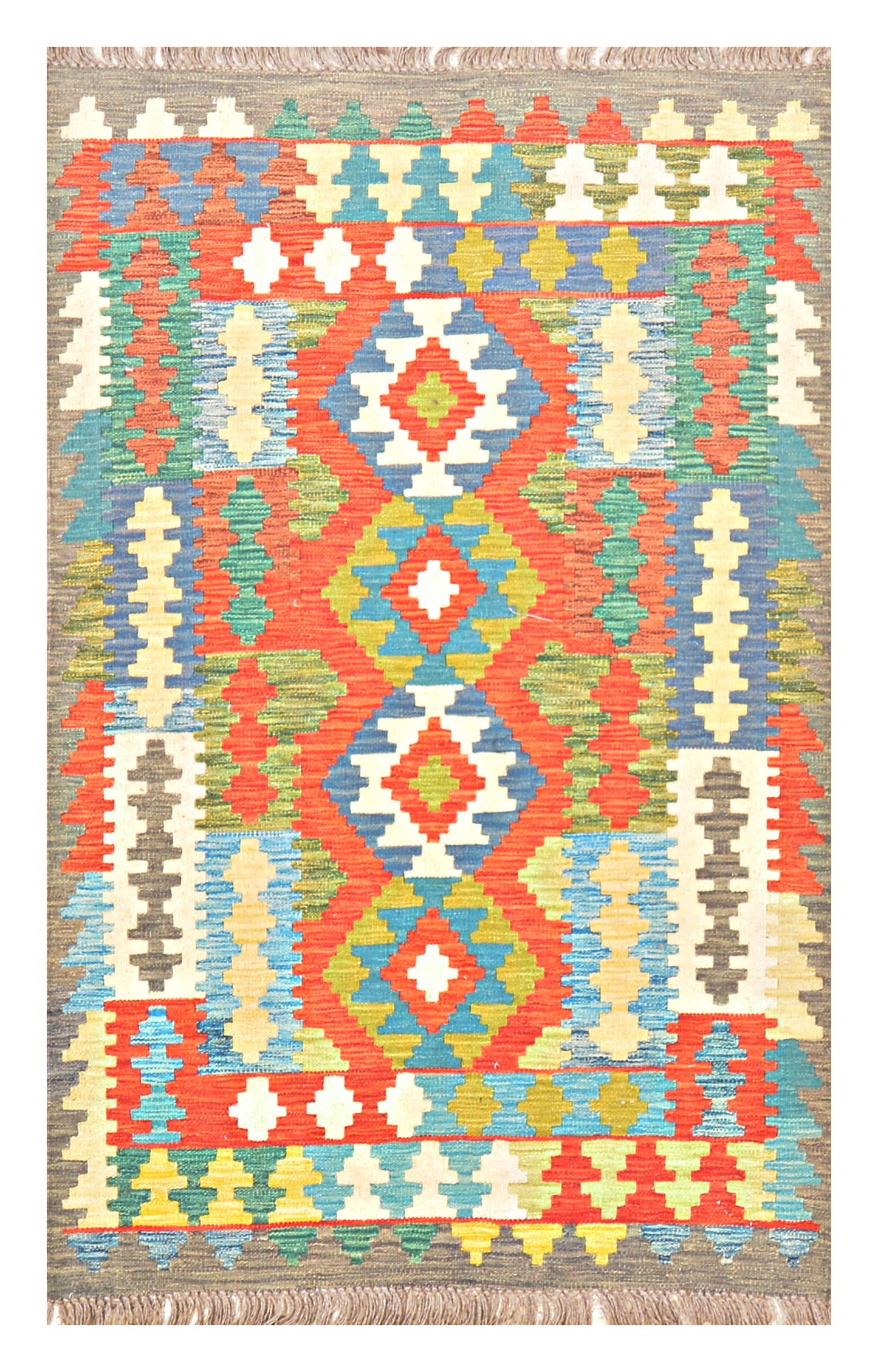 Afghan Kilim - 3x5 ft