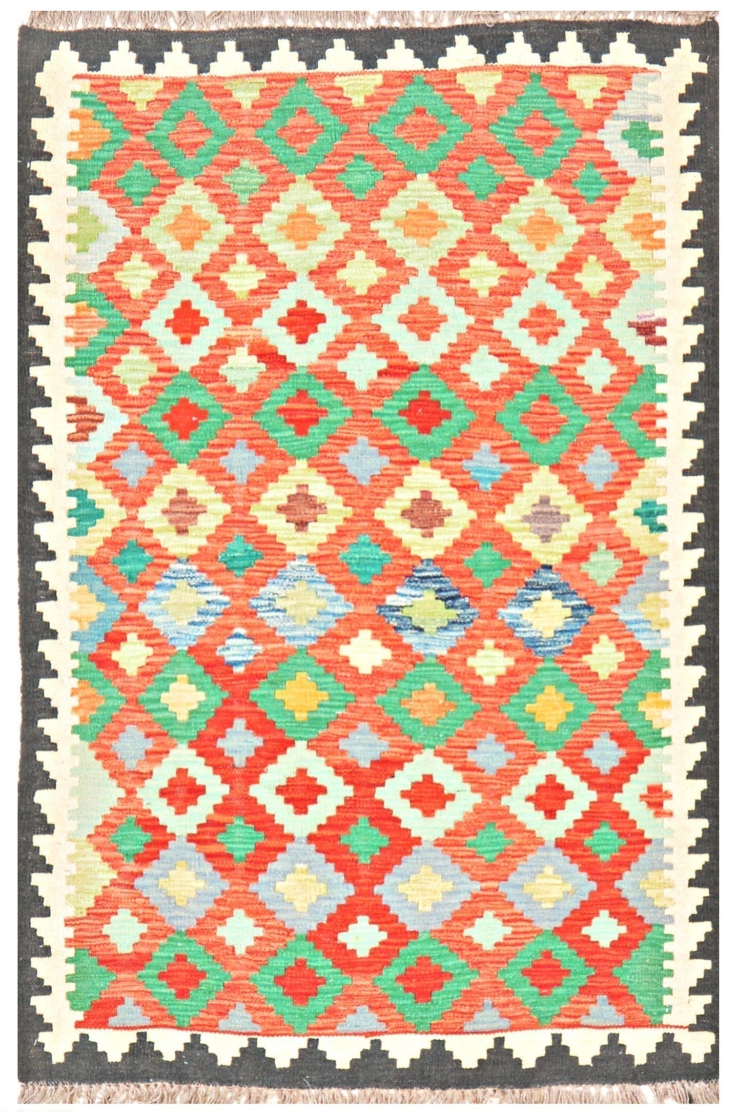Afghan Kilim - 3x5 ft