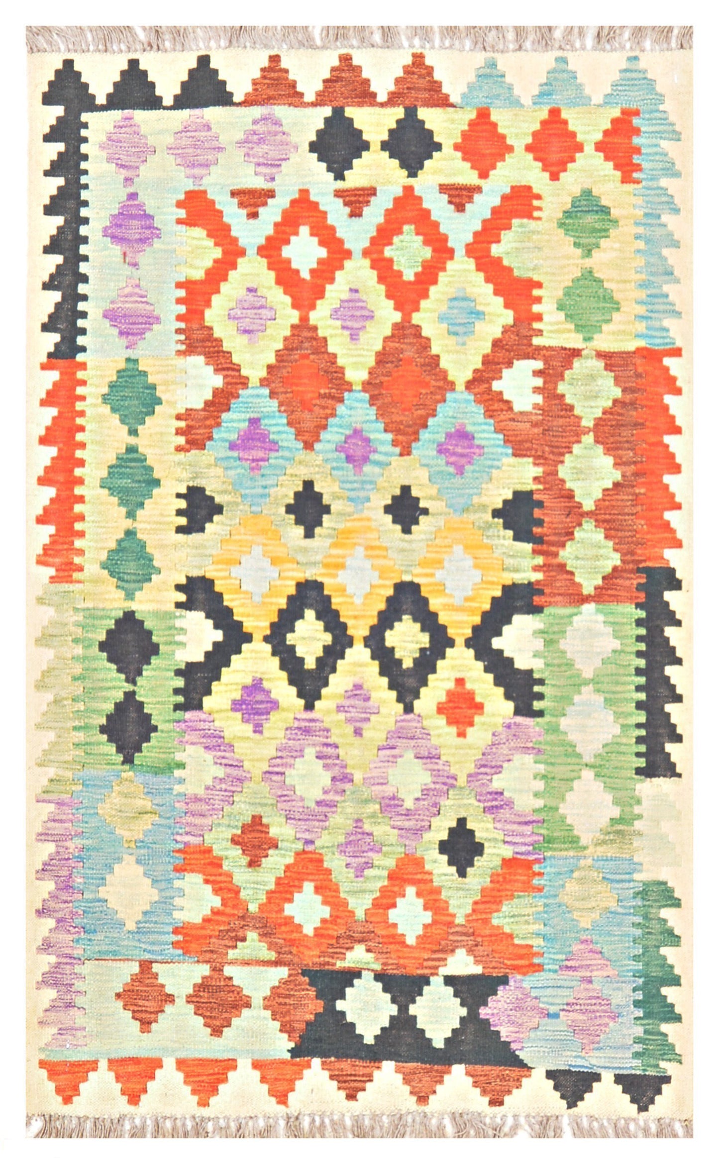 Afghan Kilim - 3x5 ft