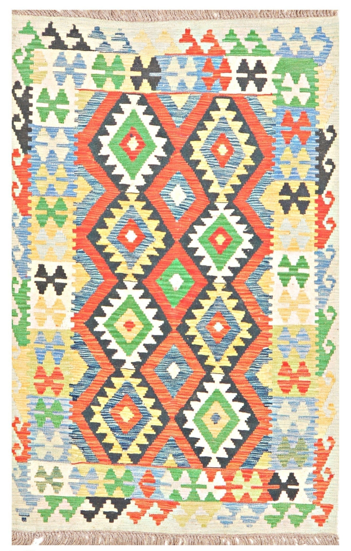 Afghan Kilim - 3x5 ft