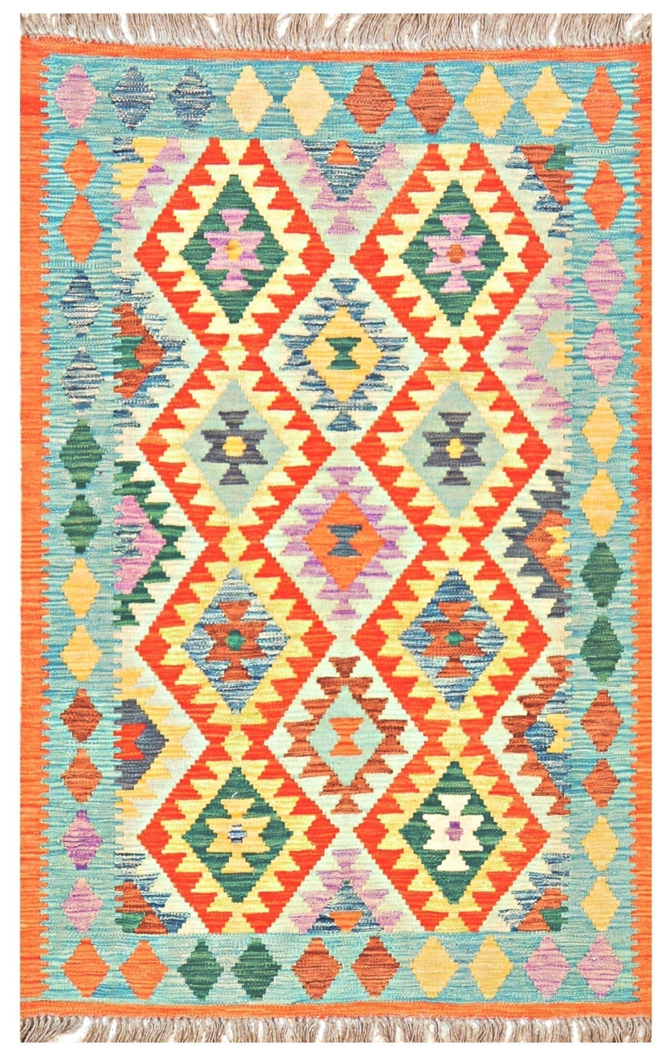 Afghan Kilim - 3x5 ft