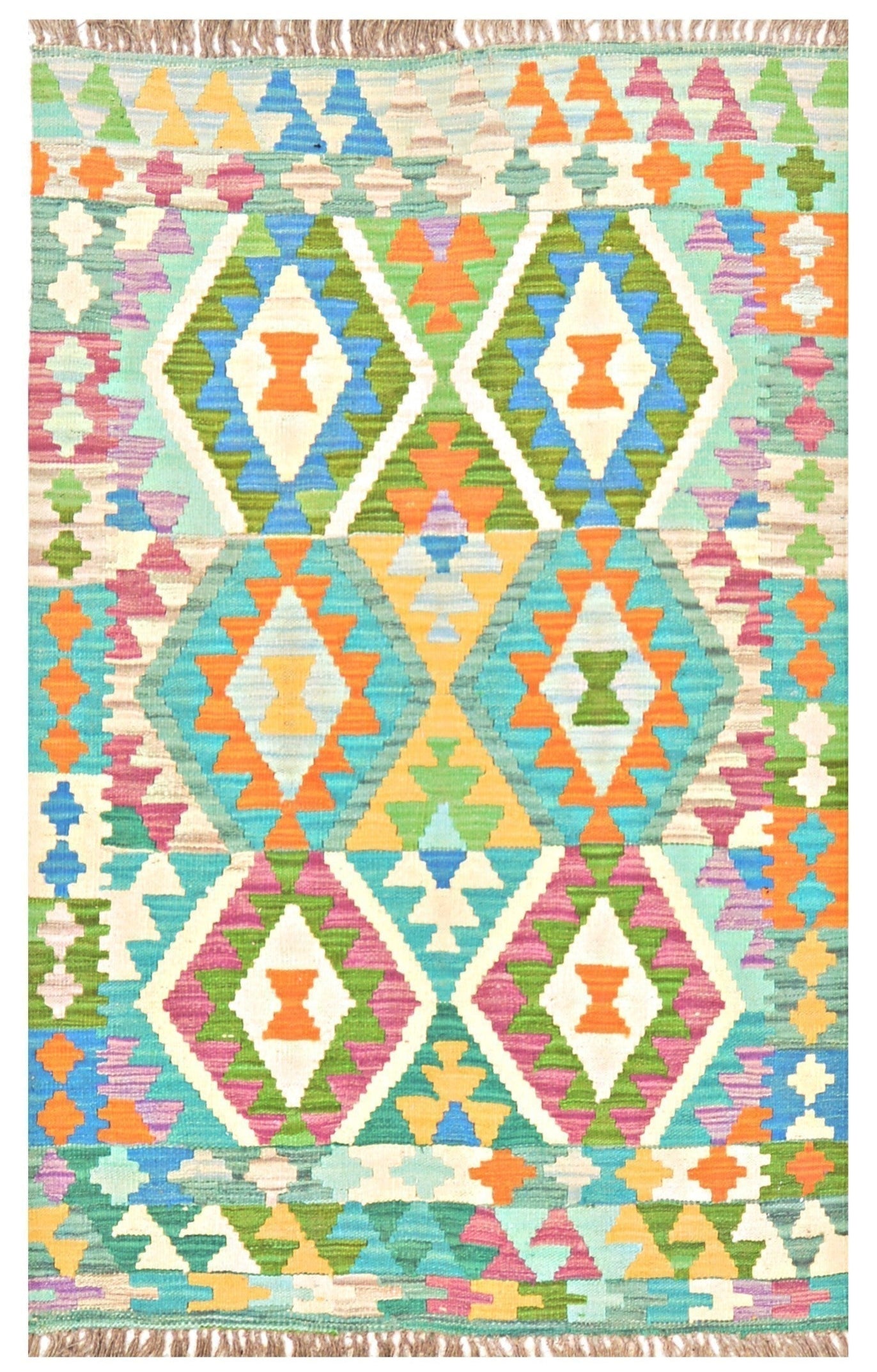 Afghan Kilim - 3x5 ft