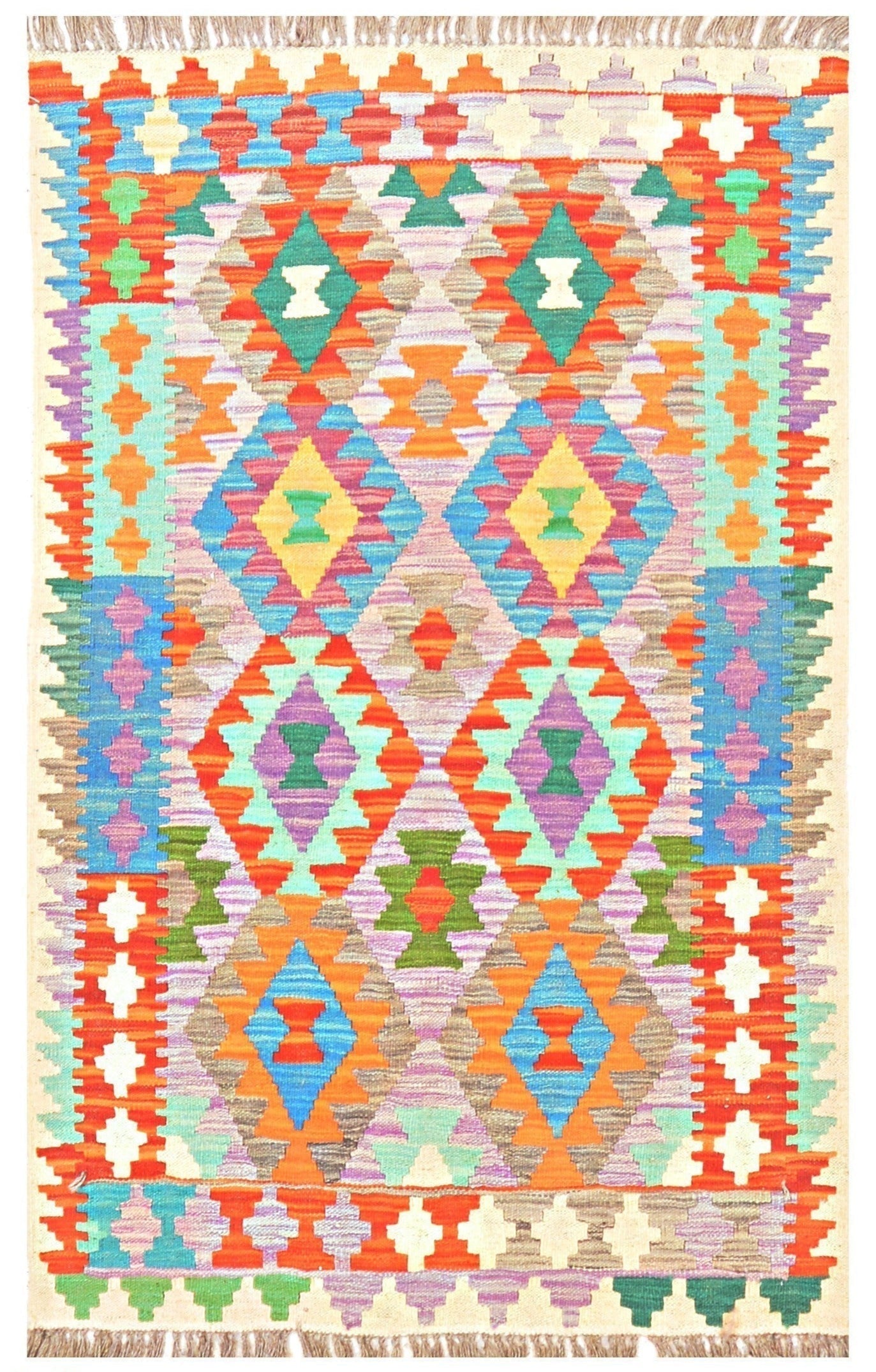 Afghan Kilim - 3x5 ft