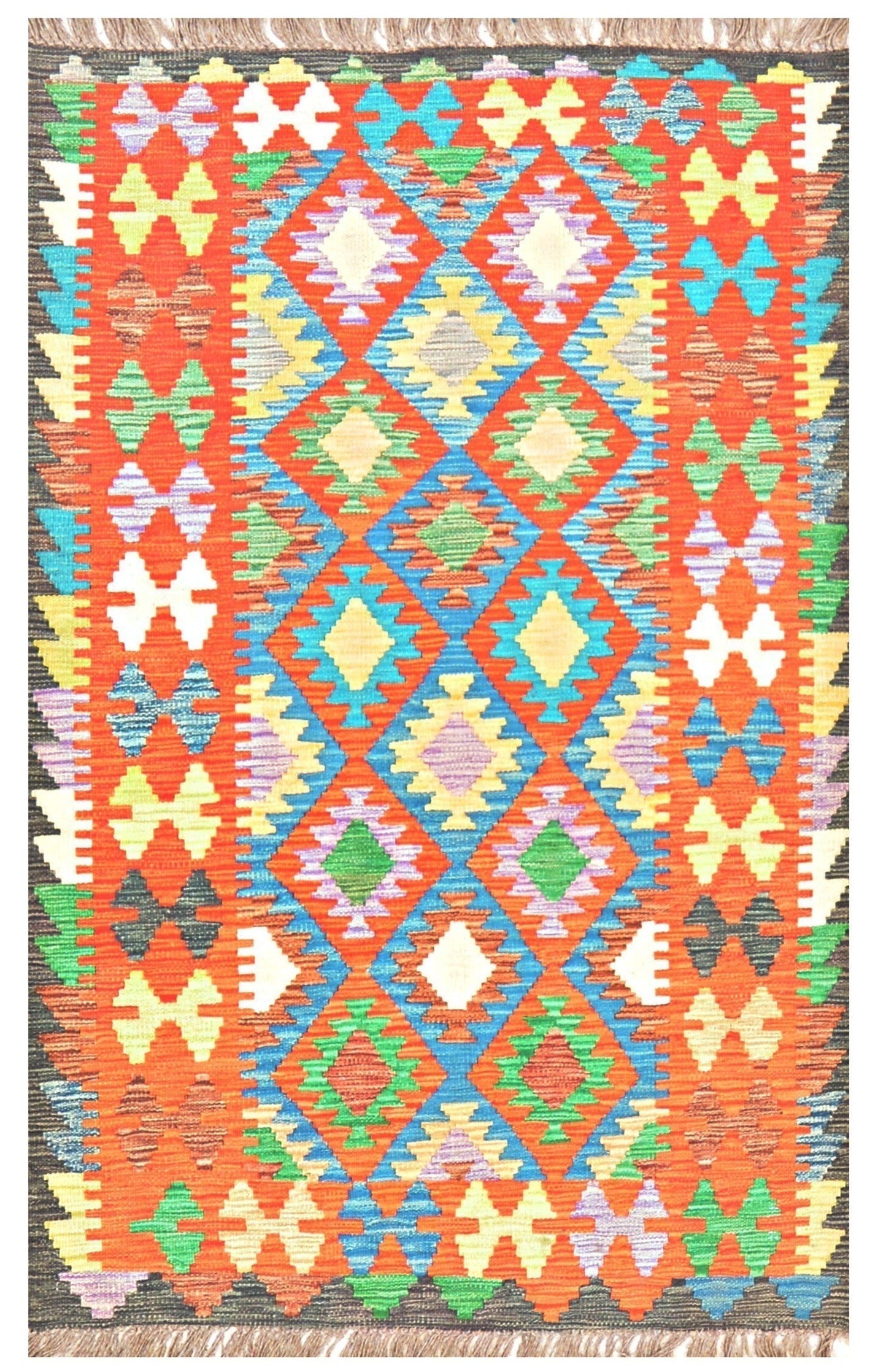 Afghan Kilim - 3x5 ft