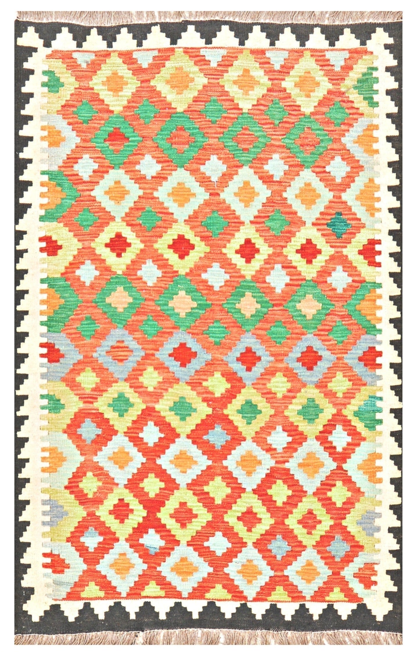 Afghan Kilim - 3x5 ft