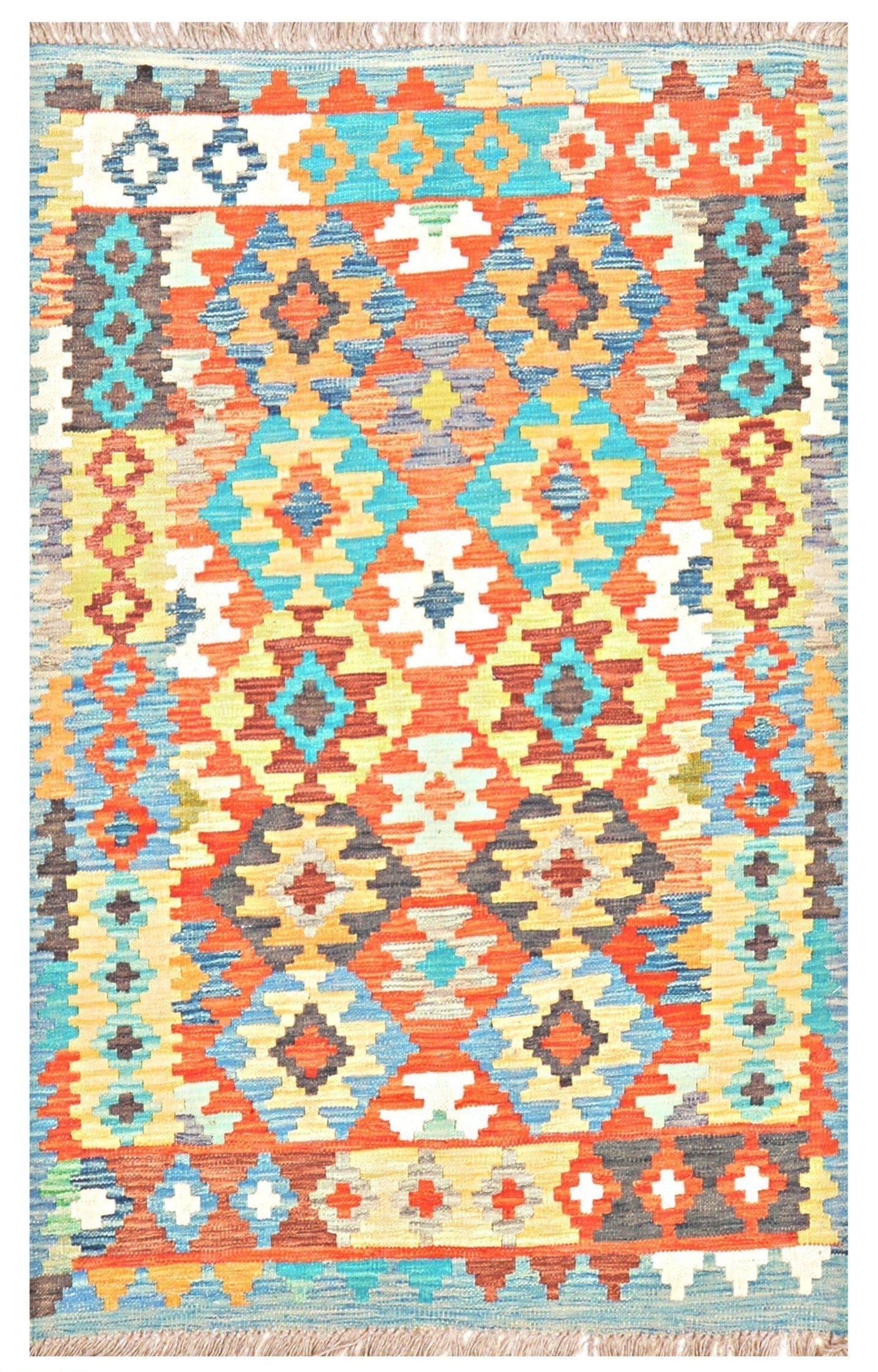 Afghan Kilim - 3x5 ft