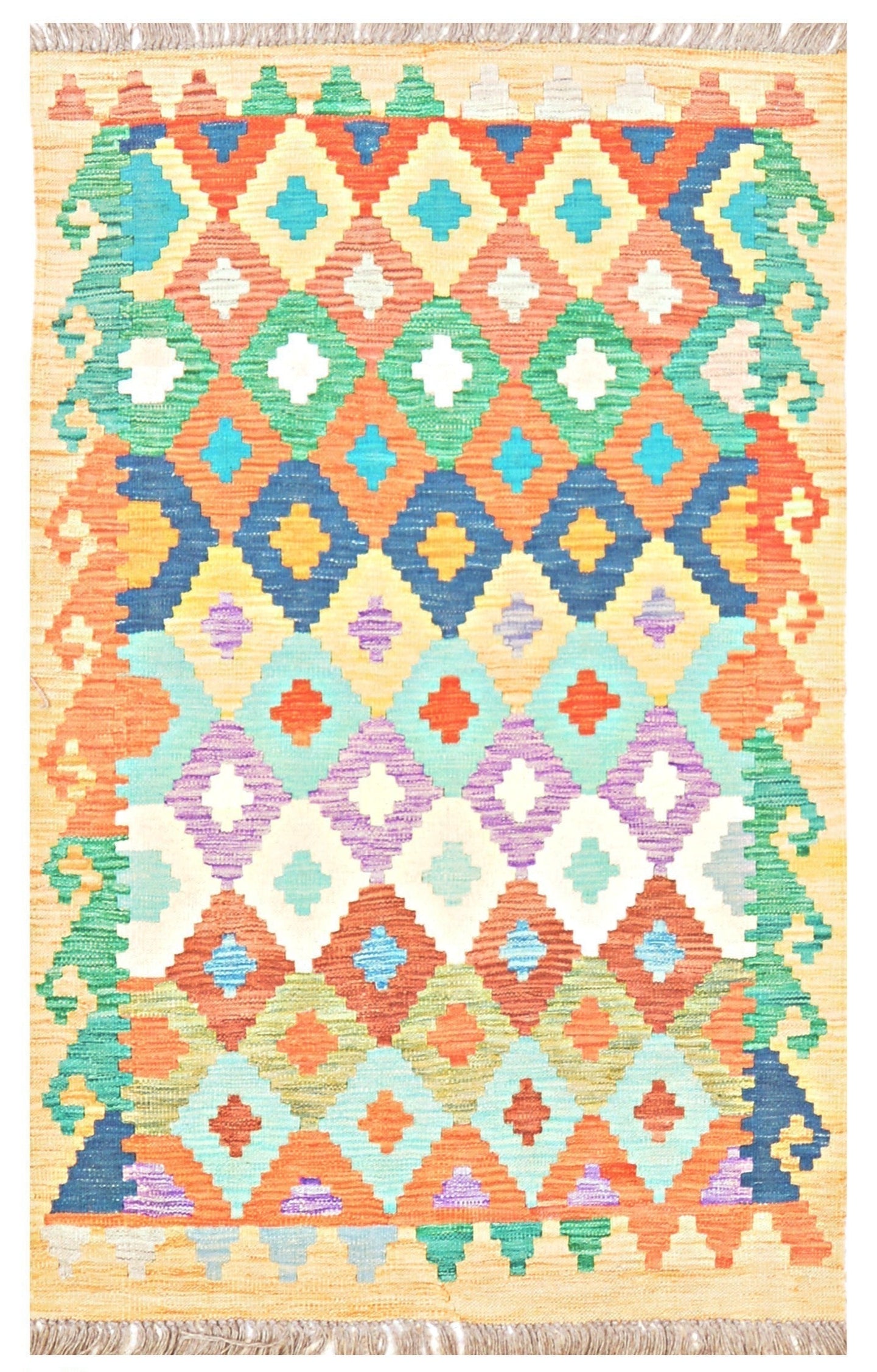 Afghan Kilim - 3x5 ft