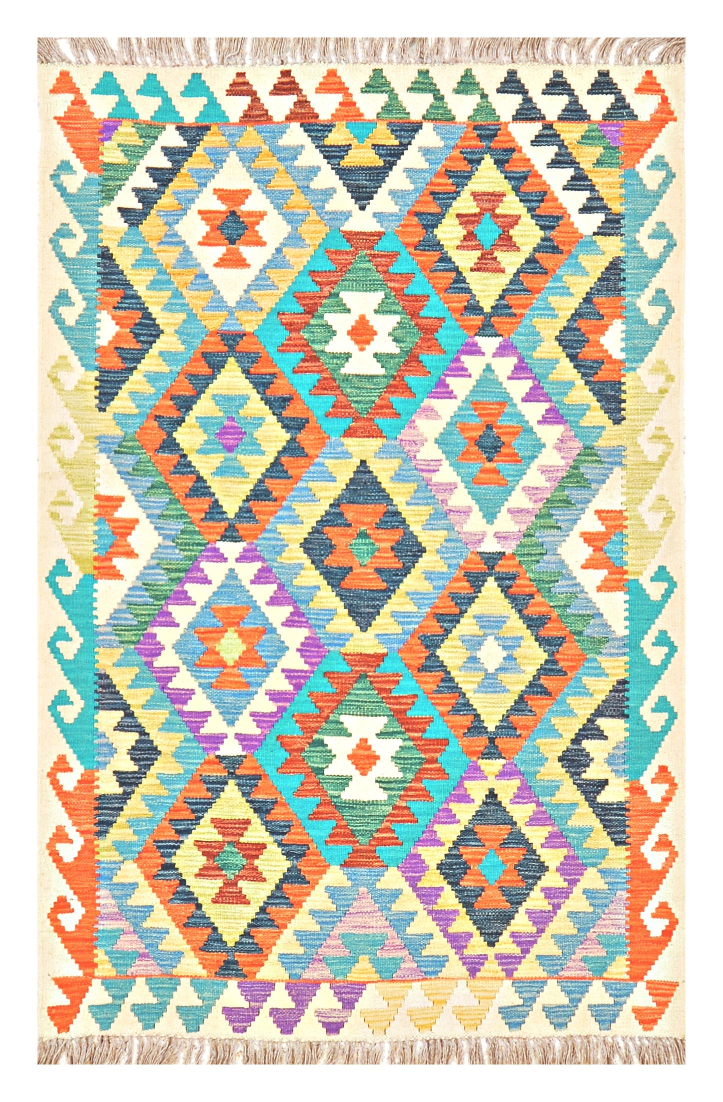 Afghan Kilim - 3x5 ft