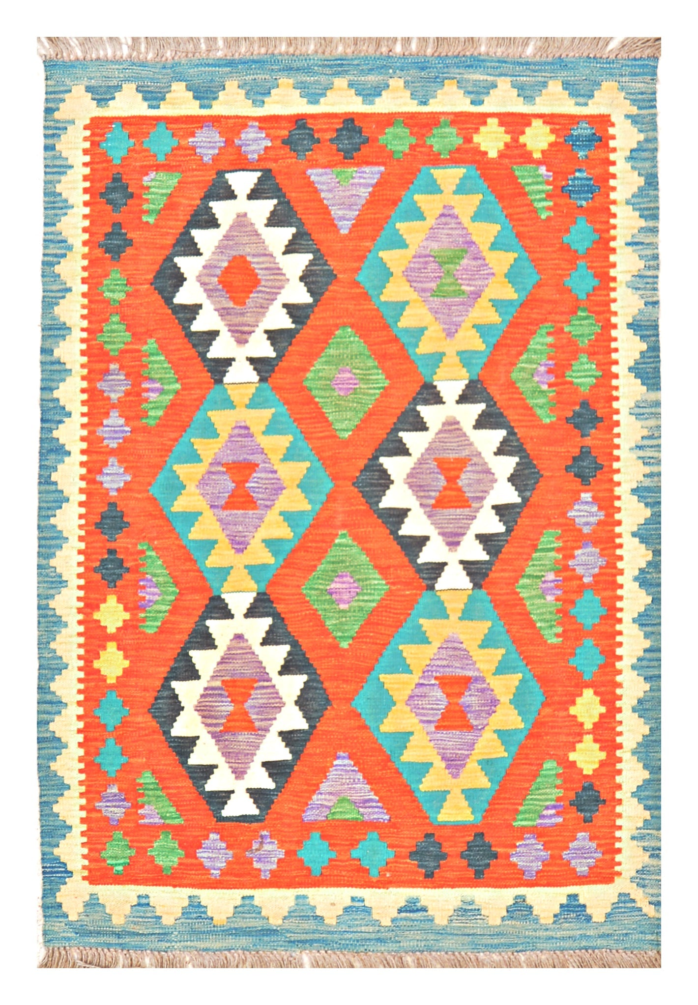 Afghan Kilim - 3x5 ft