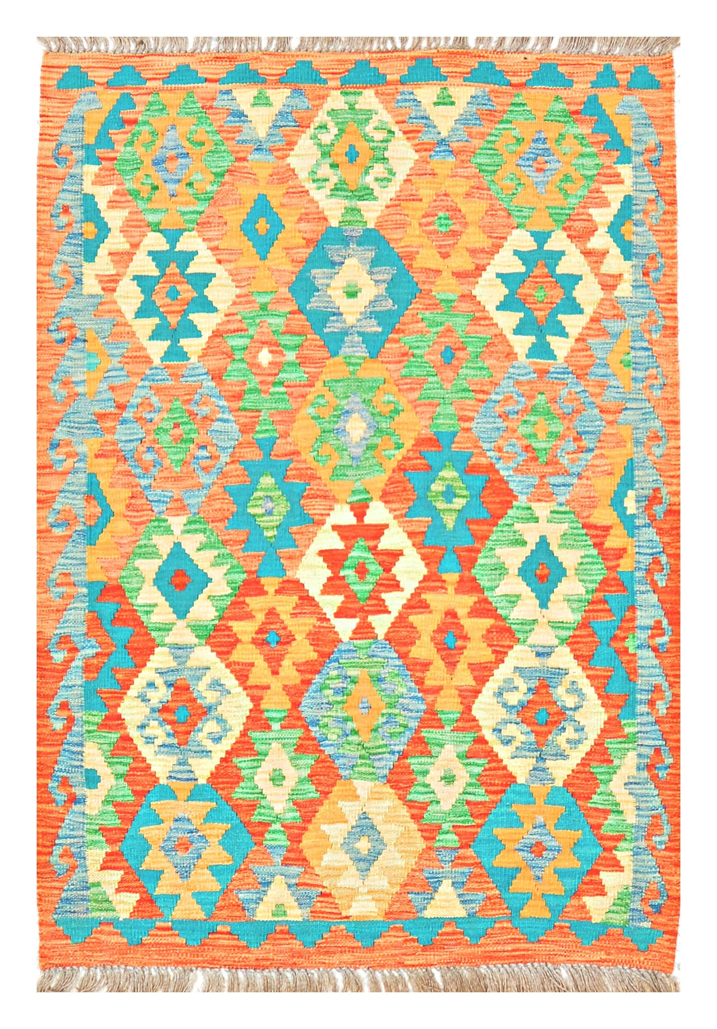 Afghan Kilim - 3x5 ft