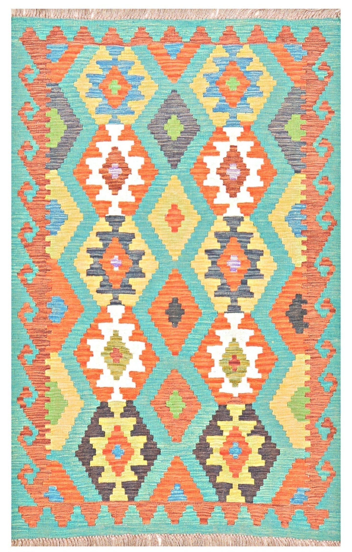 Afghan Kilim - 3x5 ft