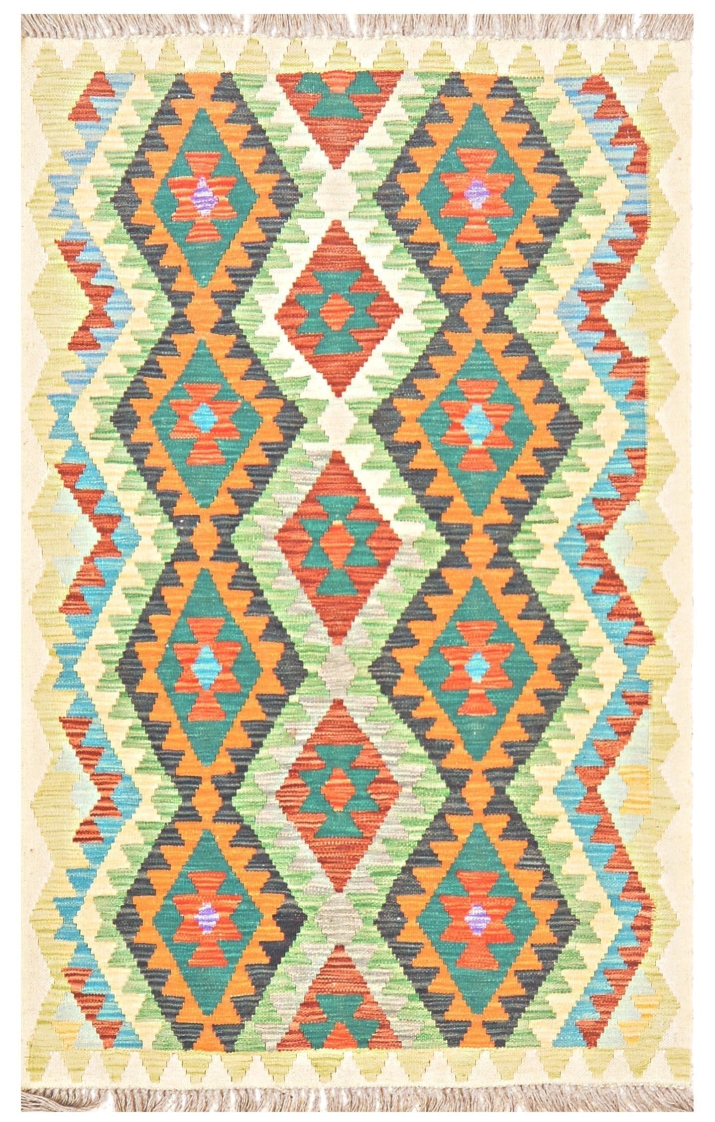 Afghan Kilim - 3x5 ft