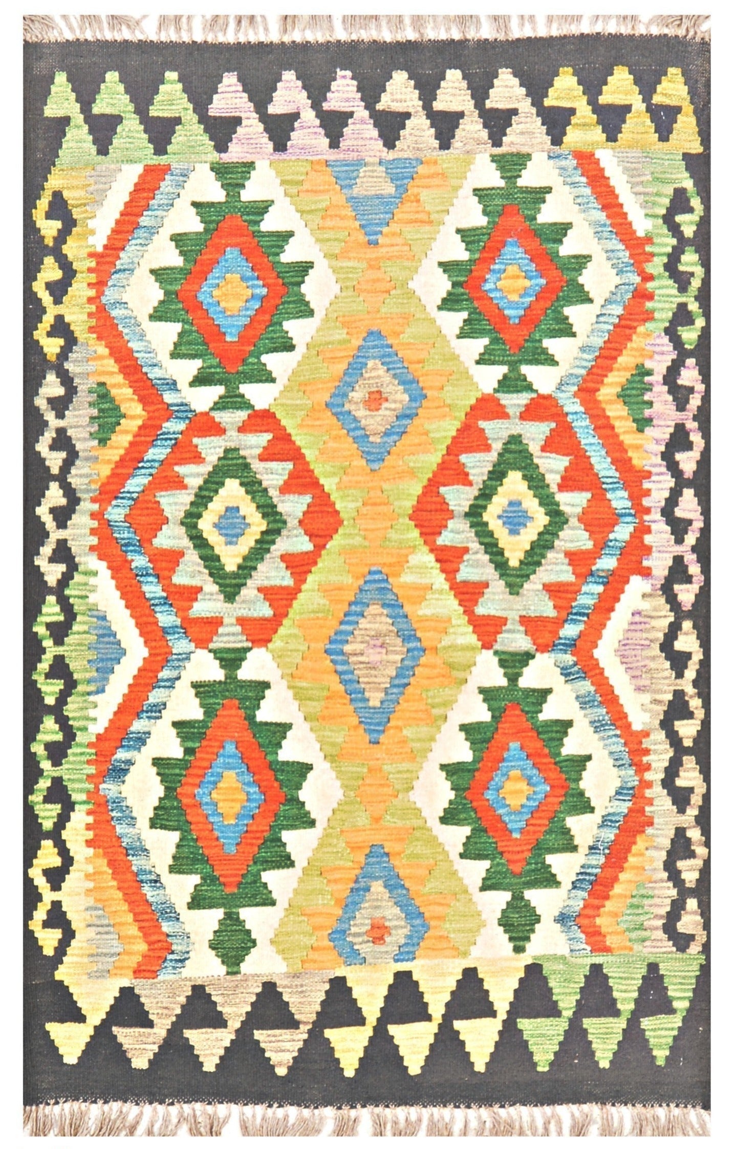 Afghan Kilim - 3x5 ft