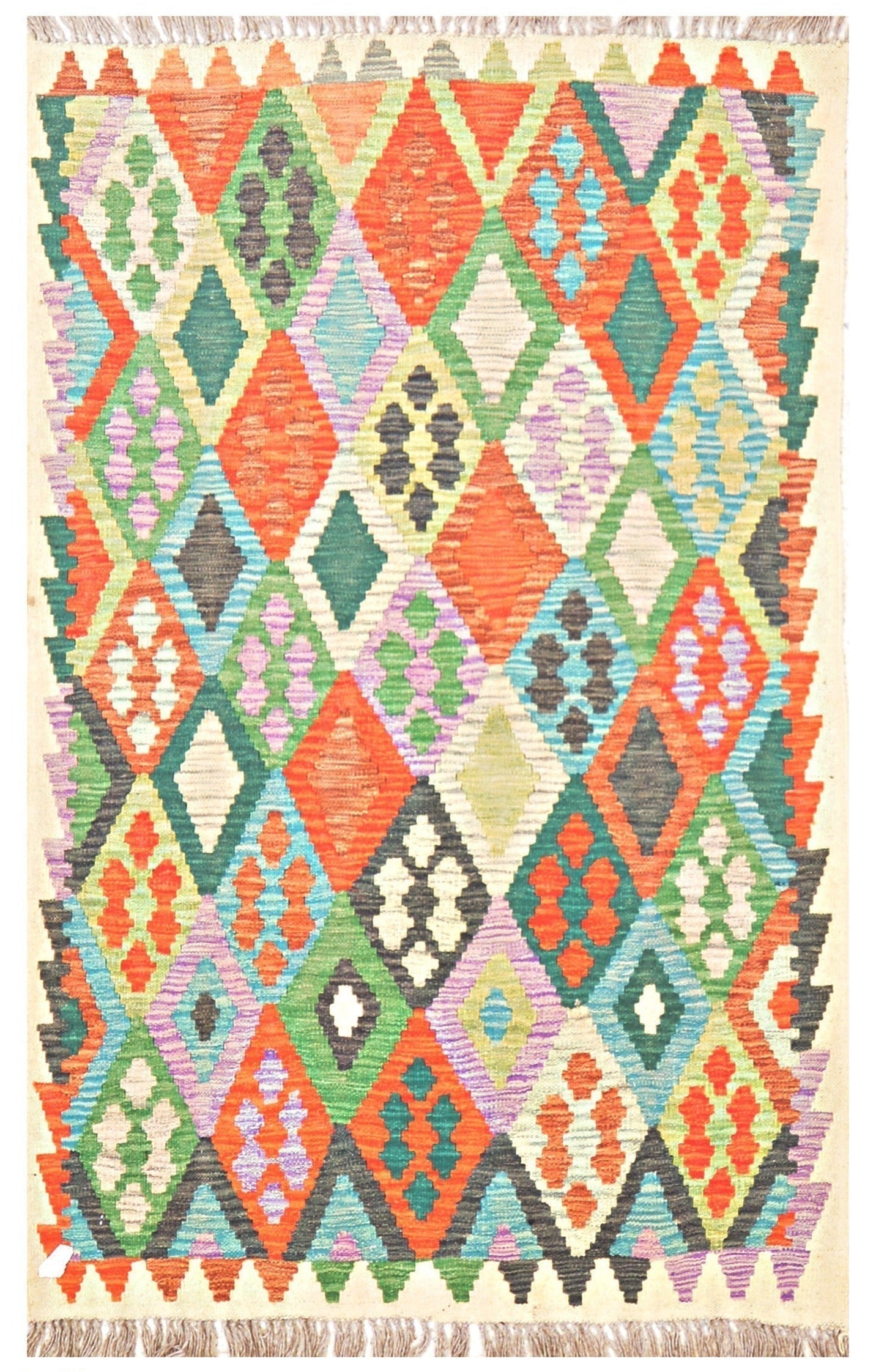 Afghan Kilim - 3x5 ft