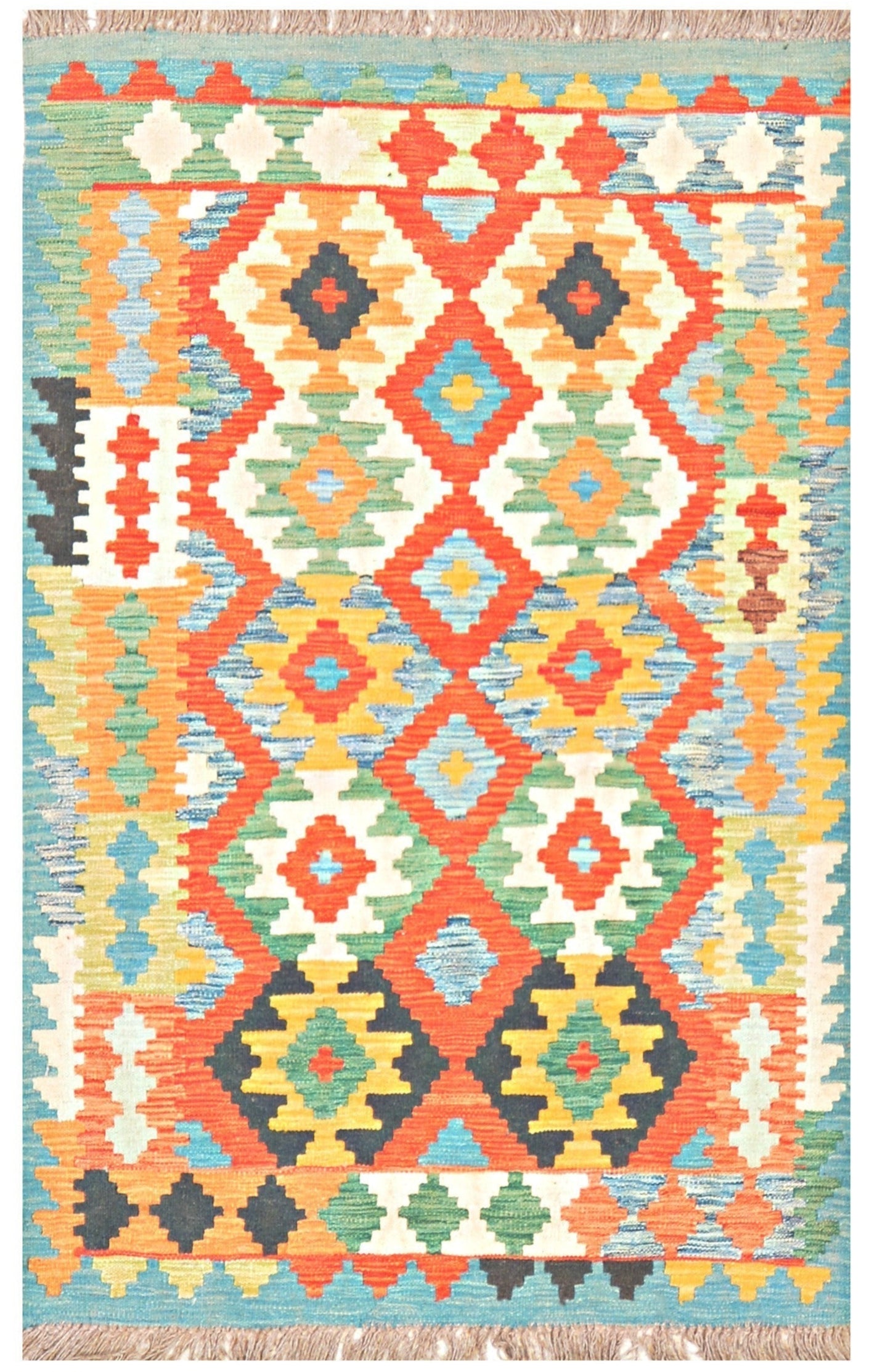 Afghan Kilim - 3x5 ft