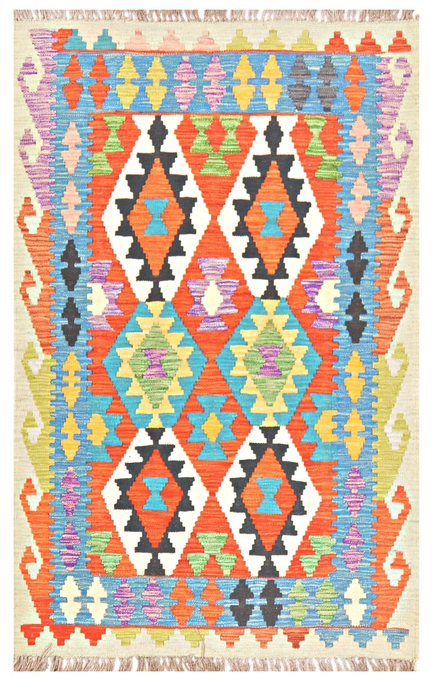 Afghan Kilim - 3x5 ft