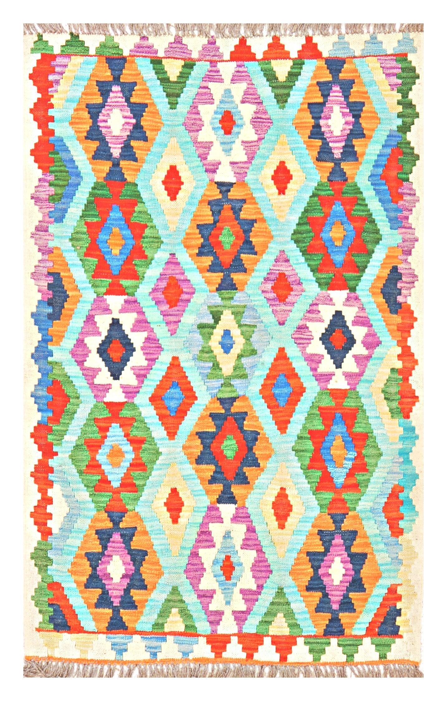 Afghan Kilim - 3x5 ft