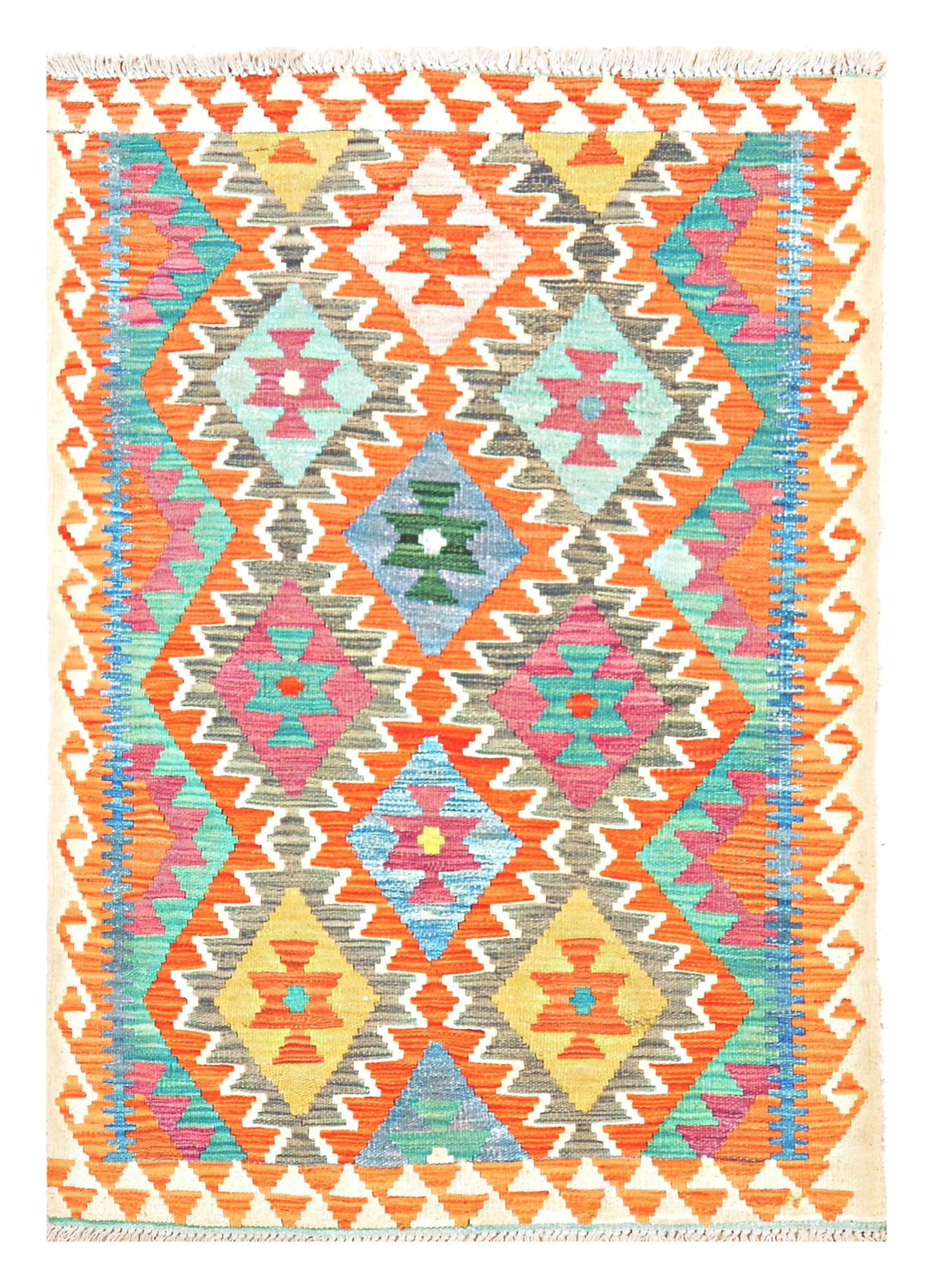 Afghan Kilim - 3x5 ft