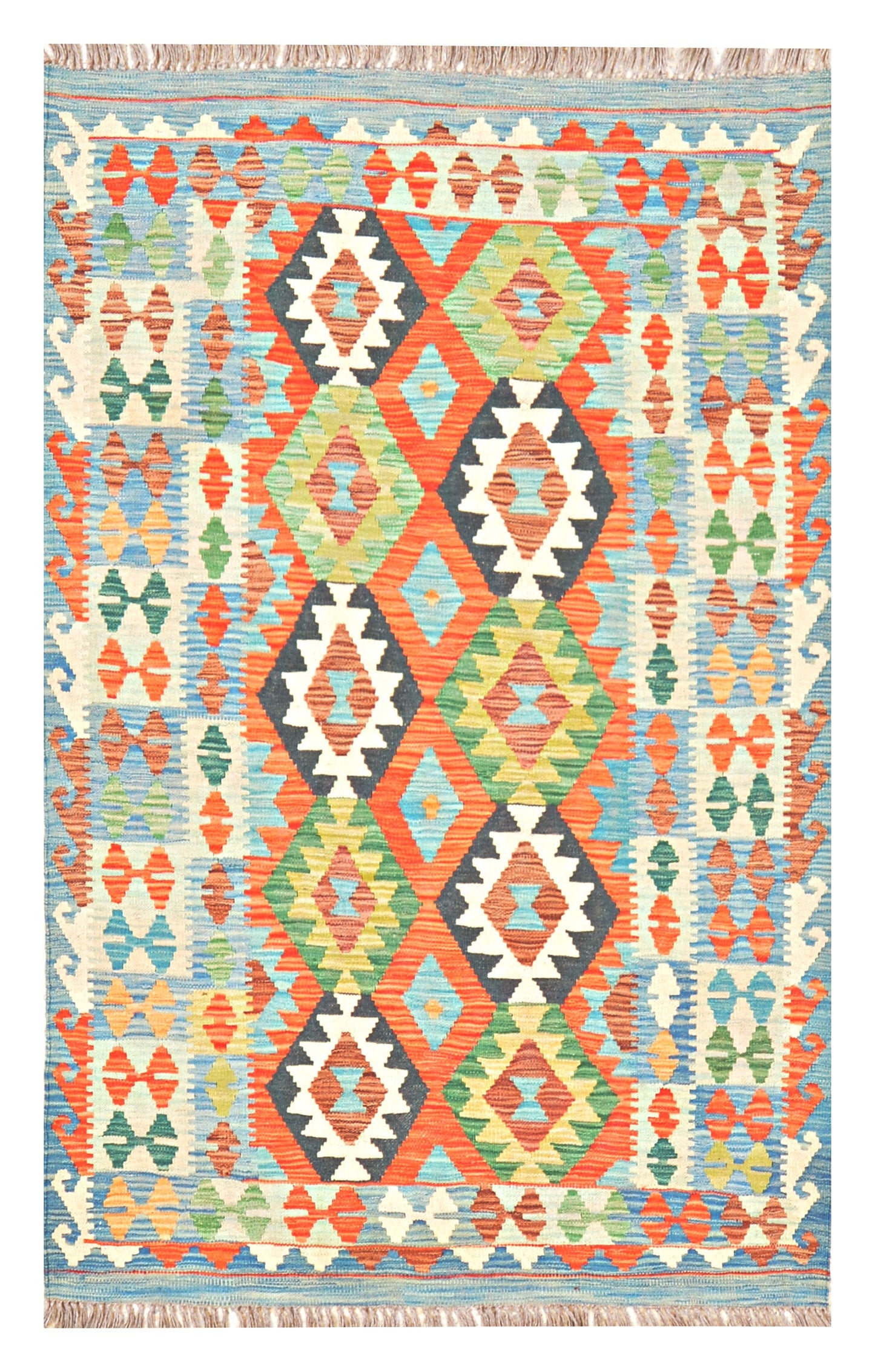 Afghan Kilim - 3x5 ft