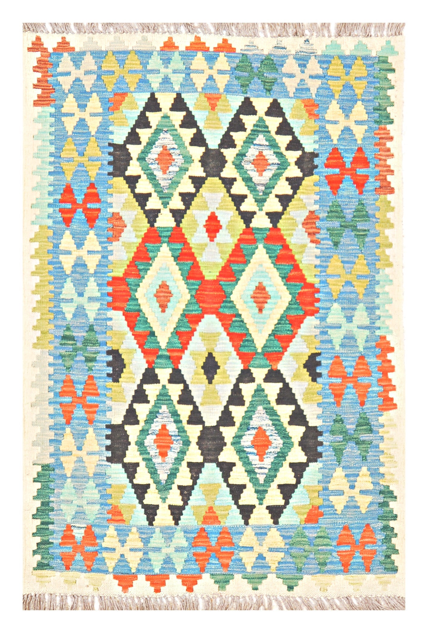 Afghan Kilim - 3x5 ft