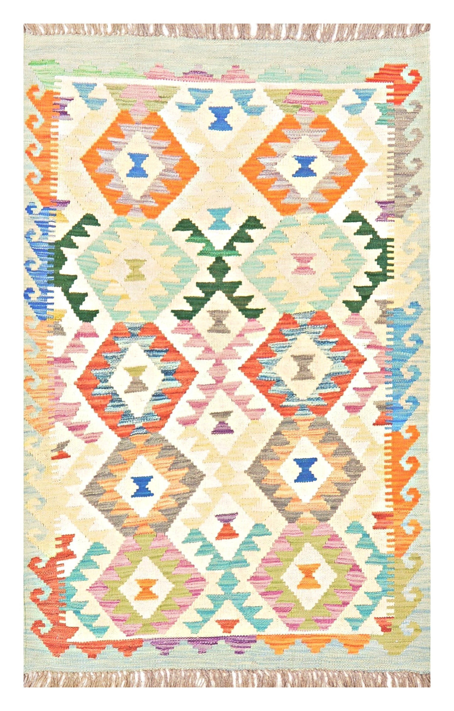 Afghan Kilim - 3x5 ft