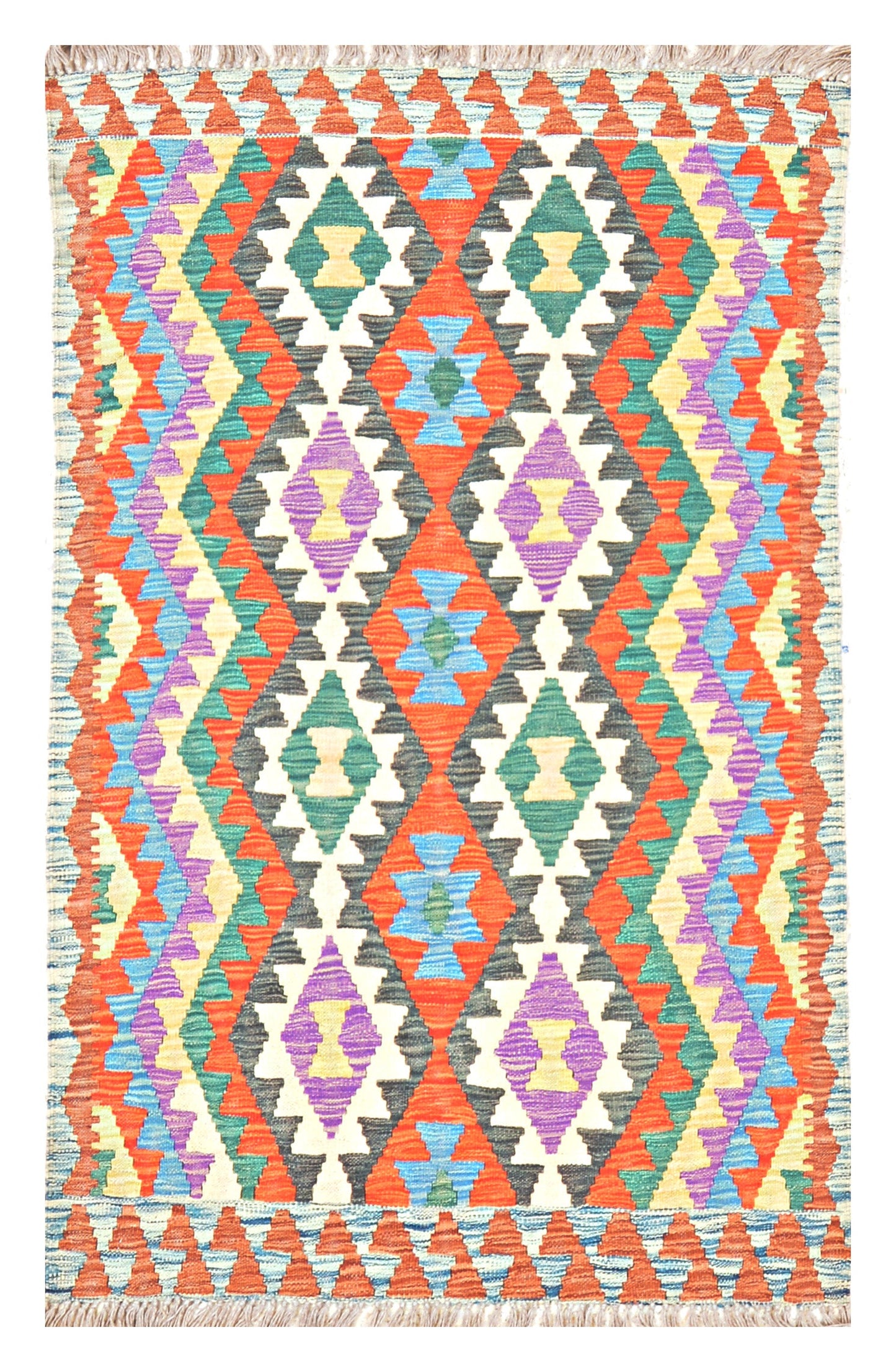Afghan Kilim - 3x5 ft
