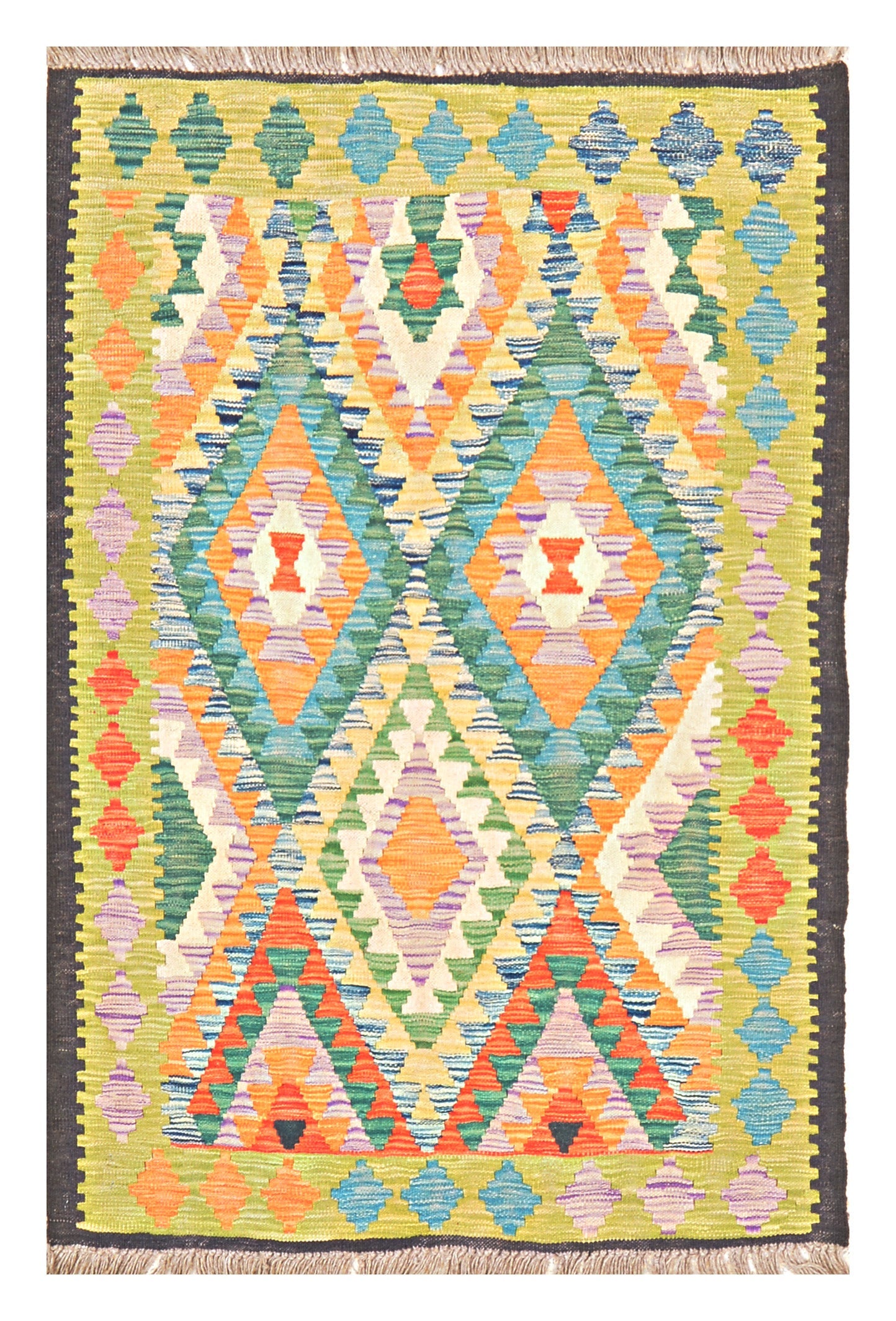 Afghan Kilim - 3x5 ft