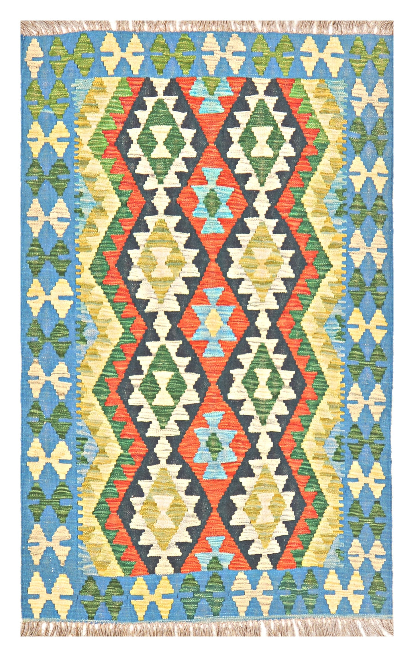 Afghan Kilim - 3x5 ft