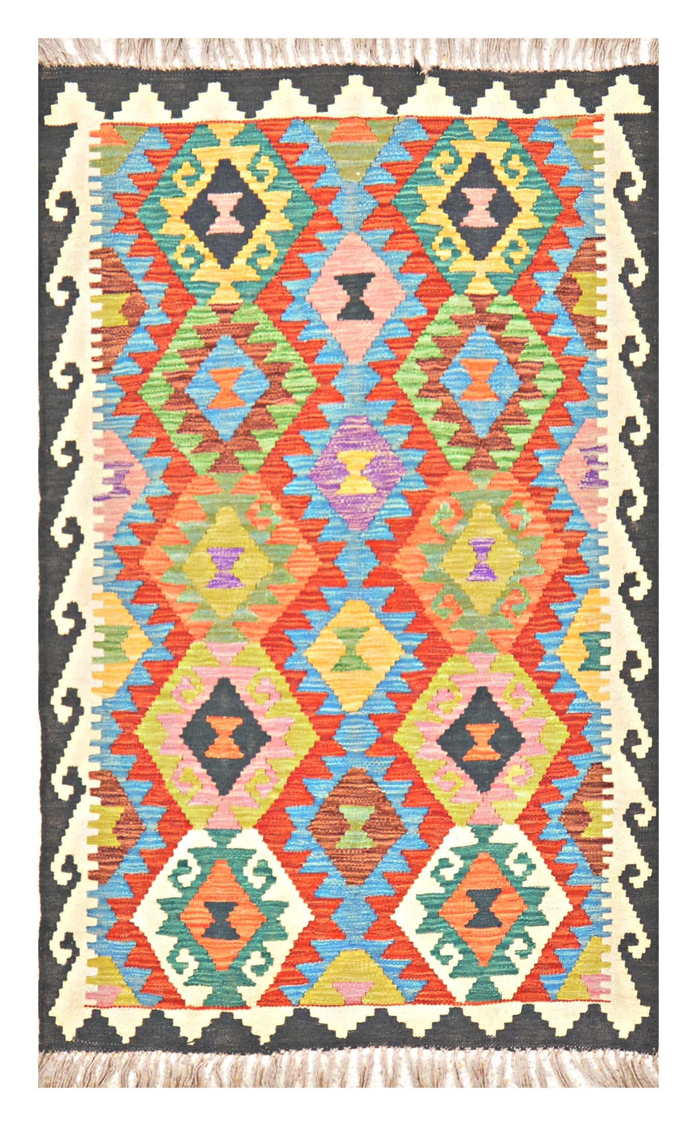 Afghan Kilim - 3x5 ft