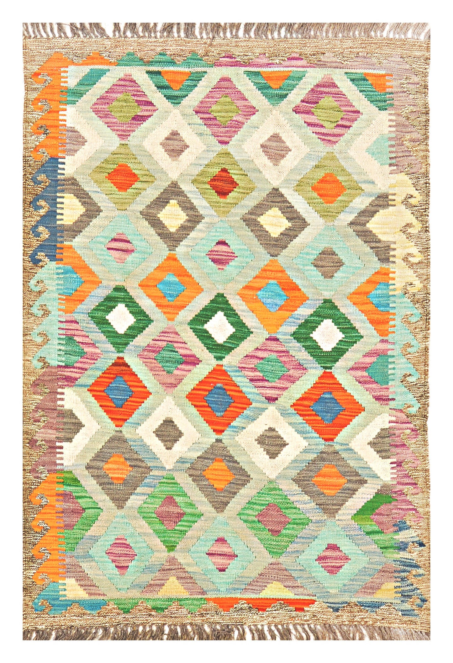 Afghan Kilim - 3x5 ft