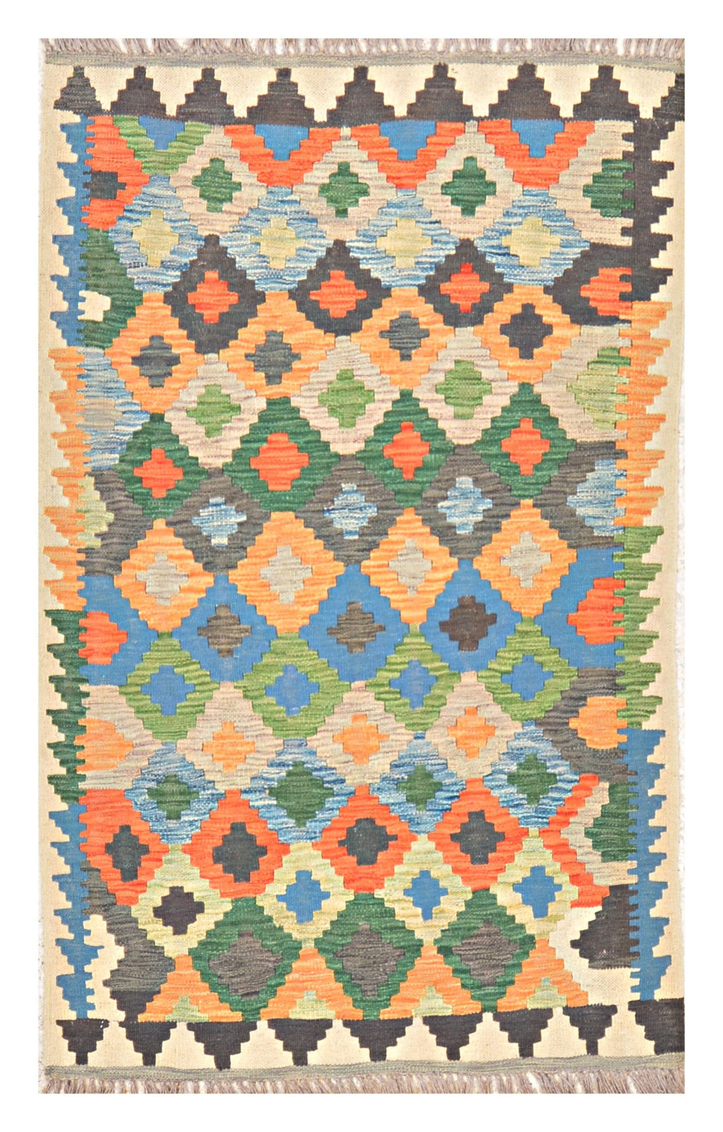 Afghan Kilim - 3x5 ft