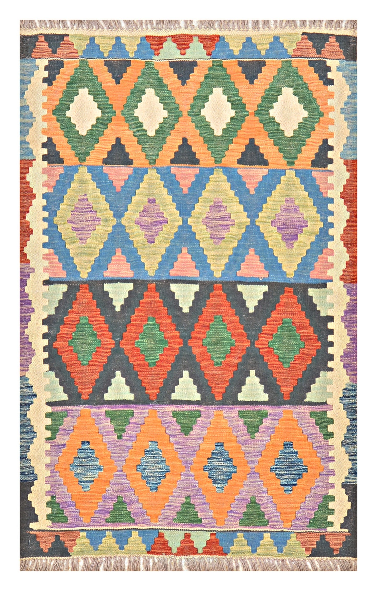 Afghan Kilim - 3x5 ft