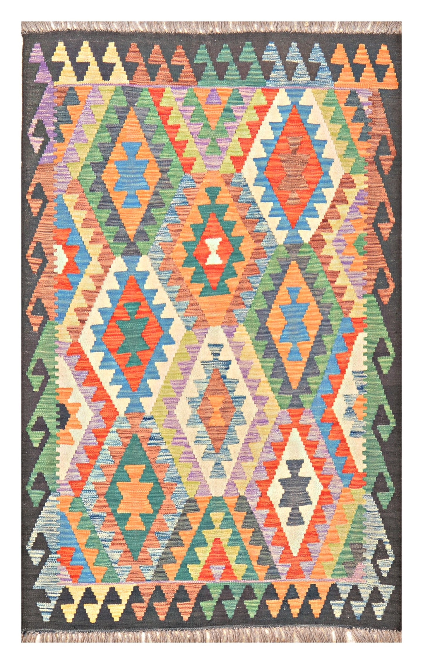 Afghan Kilim - 3x5 ft