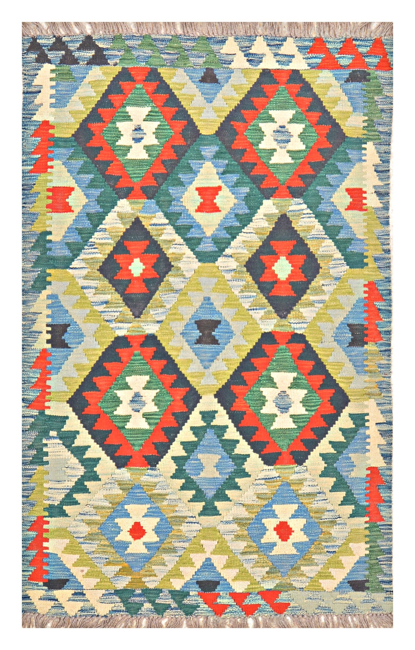Afghan Kilim - 3x5 ft