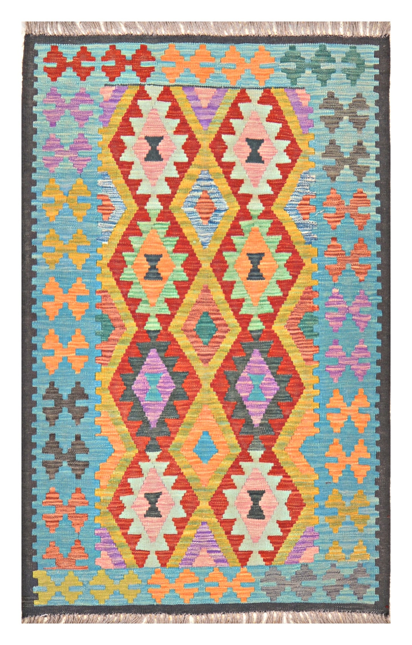 Afghan Kilim - 3x5 ft