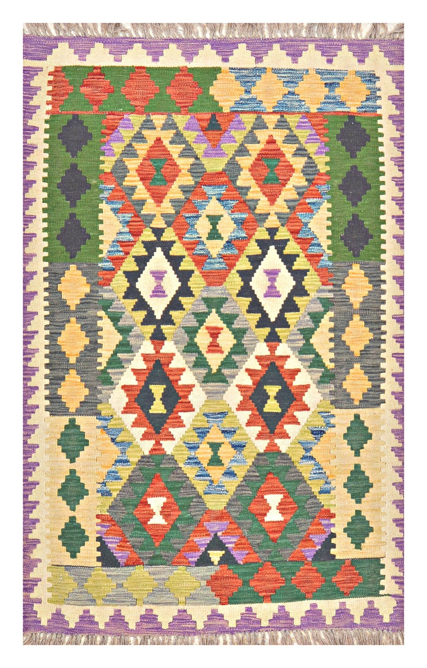 Afghan Kilim - 3x5 ft
