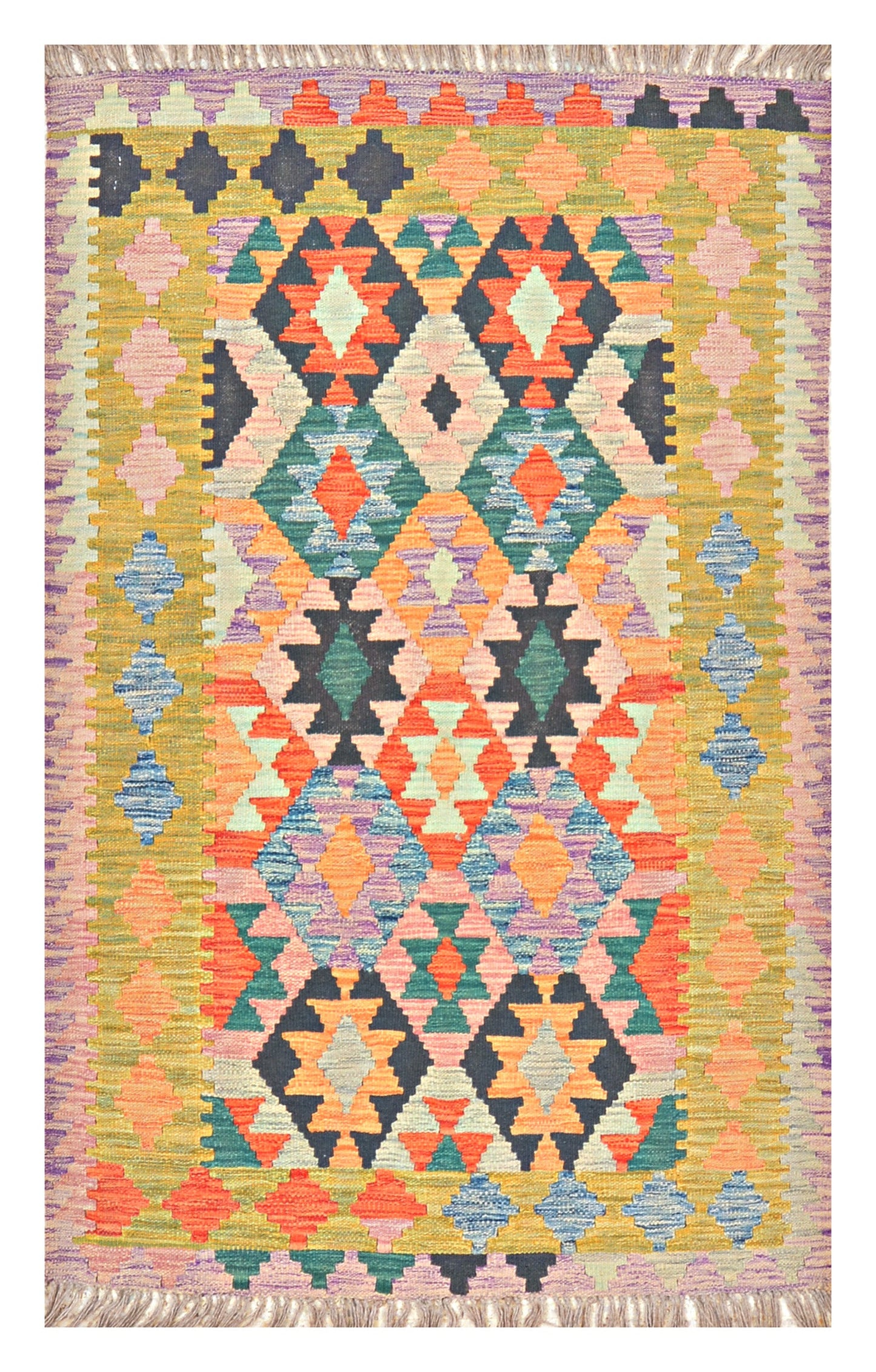 Afghan Kilim - 3x5 ft