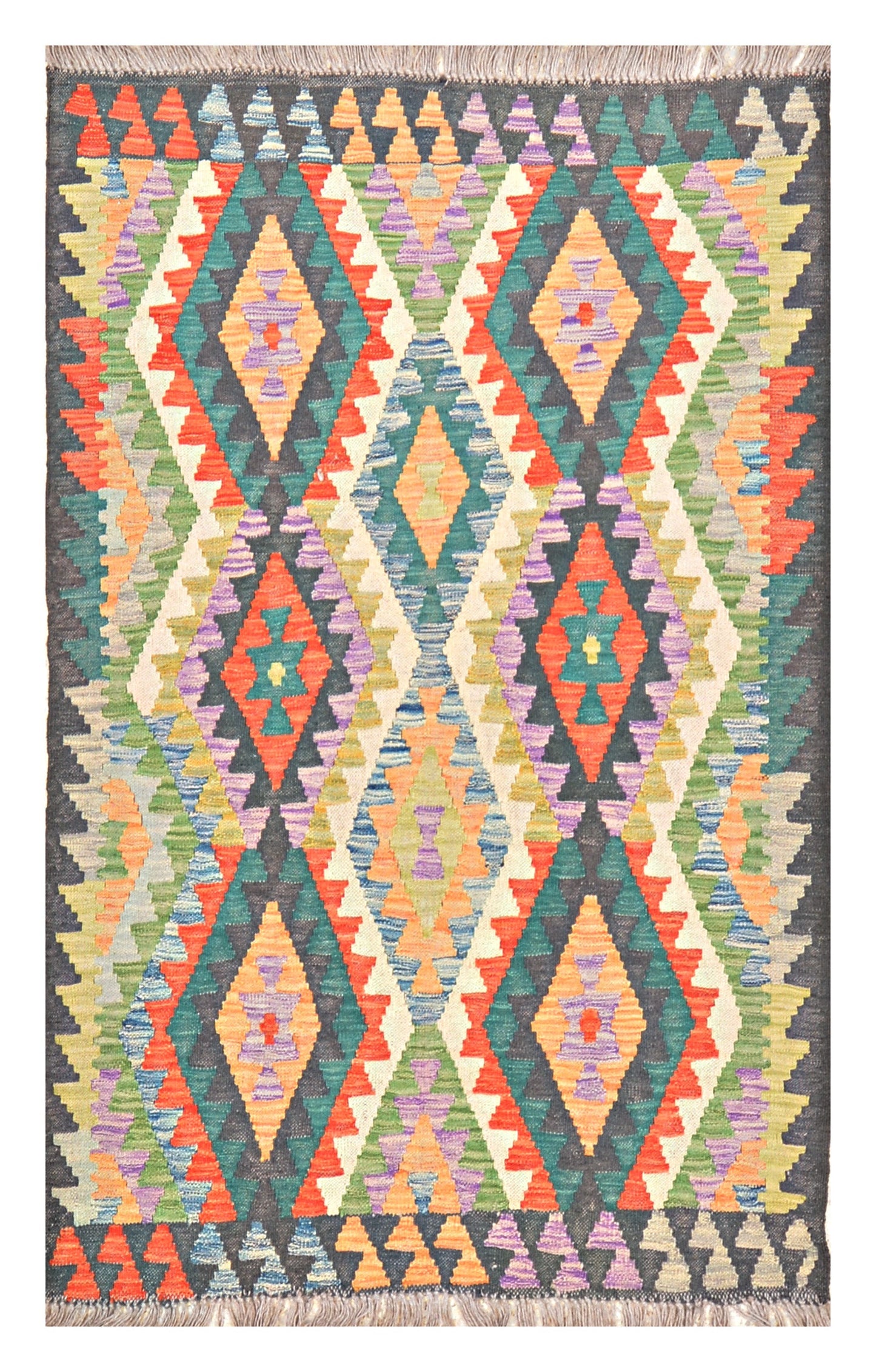 Afghan Kilim - 3x5 ft