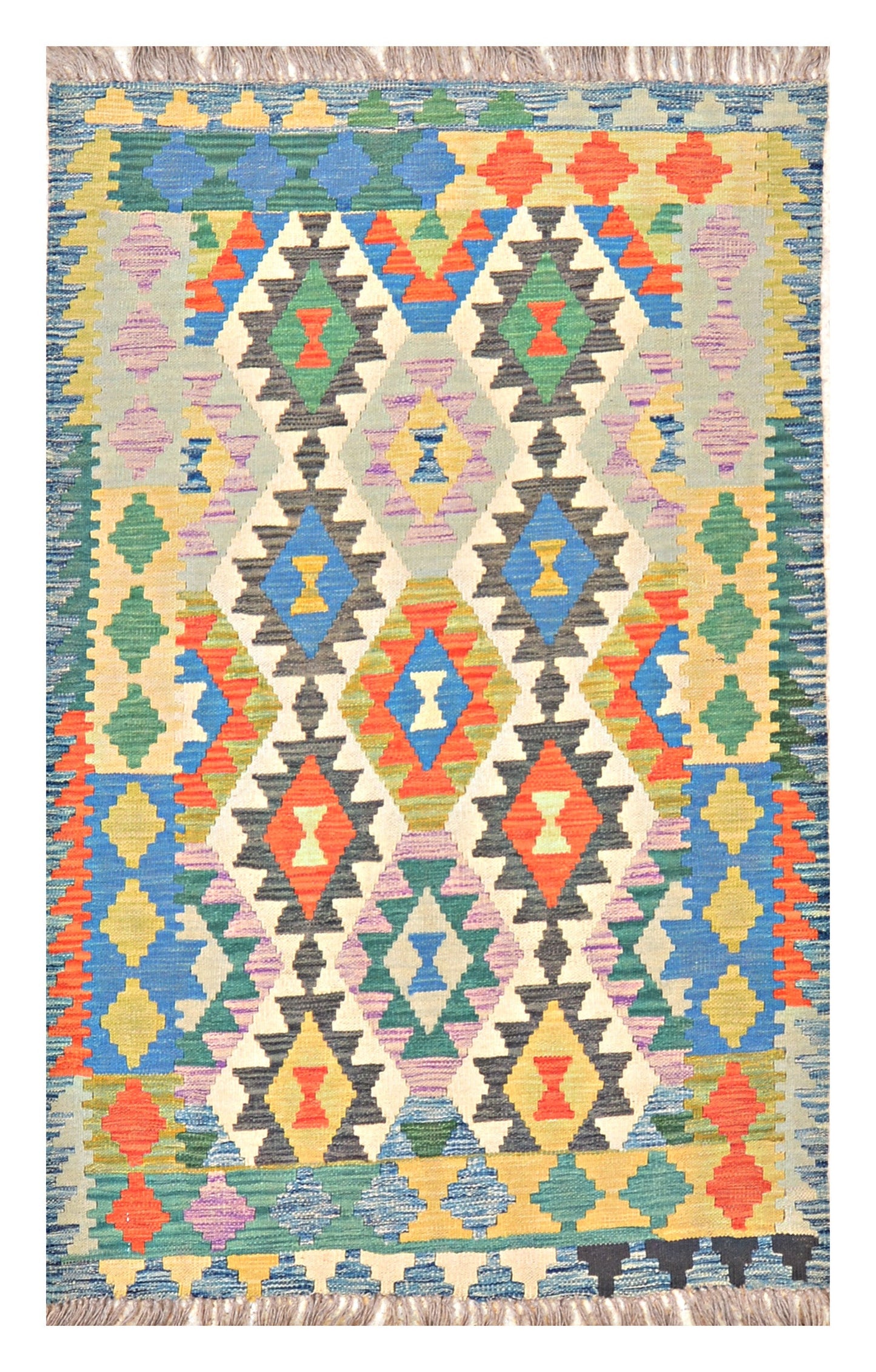 Afghan Kilim - 3x5 ft
