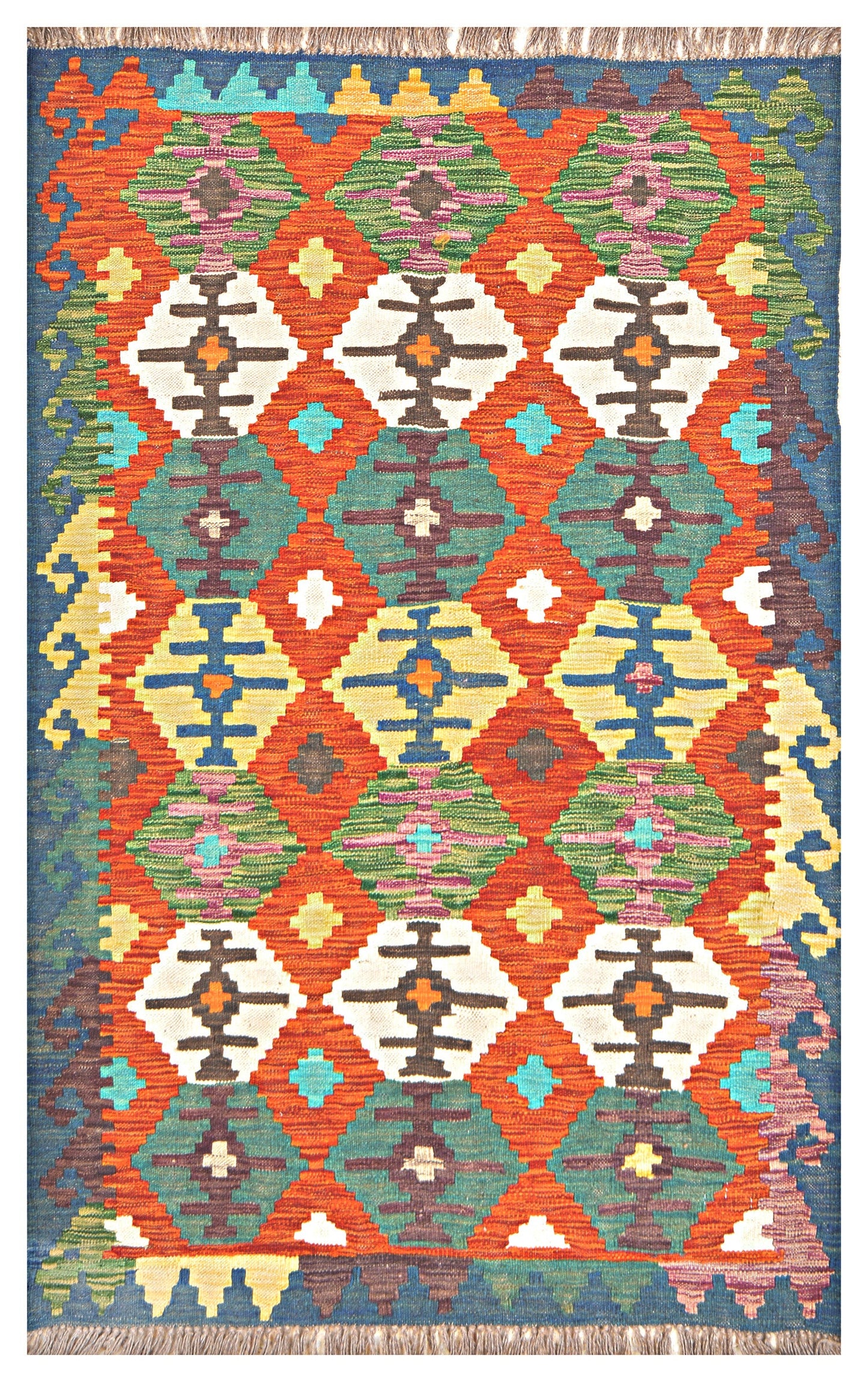 Afghan Kilim - 3x5 ft