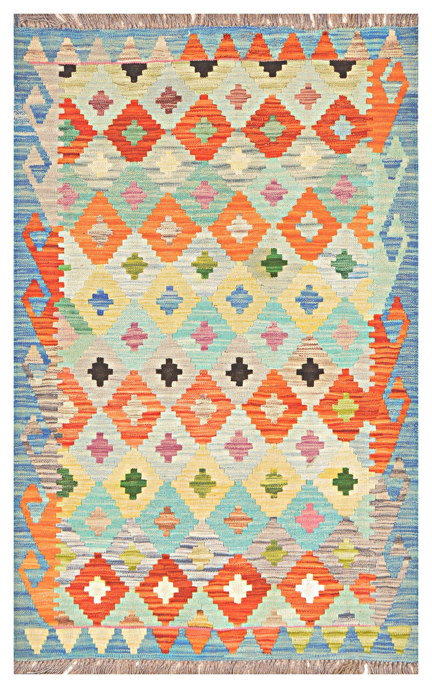 Afghan Kilim - 3x5 ft