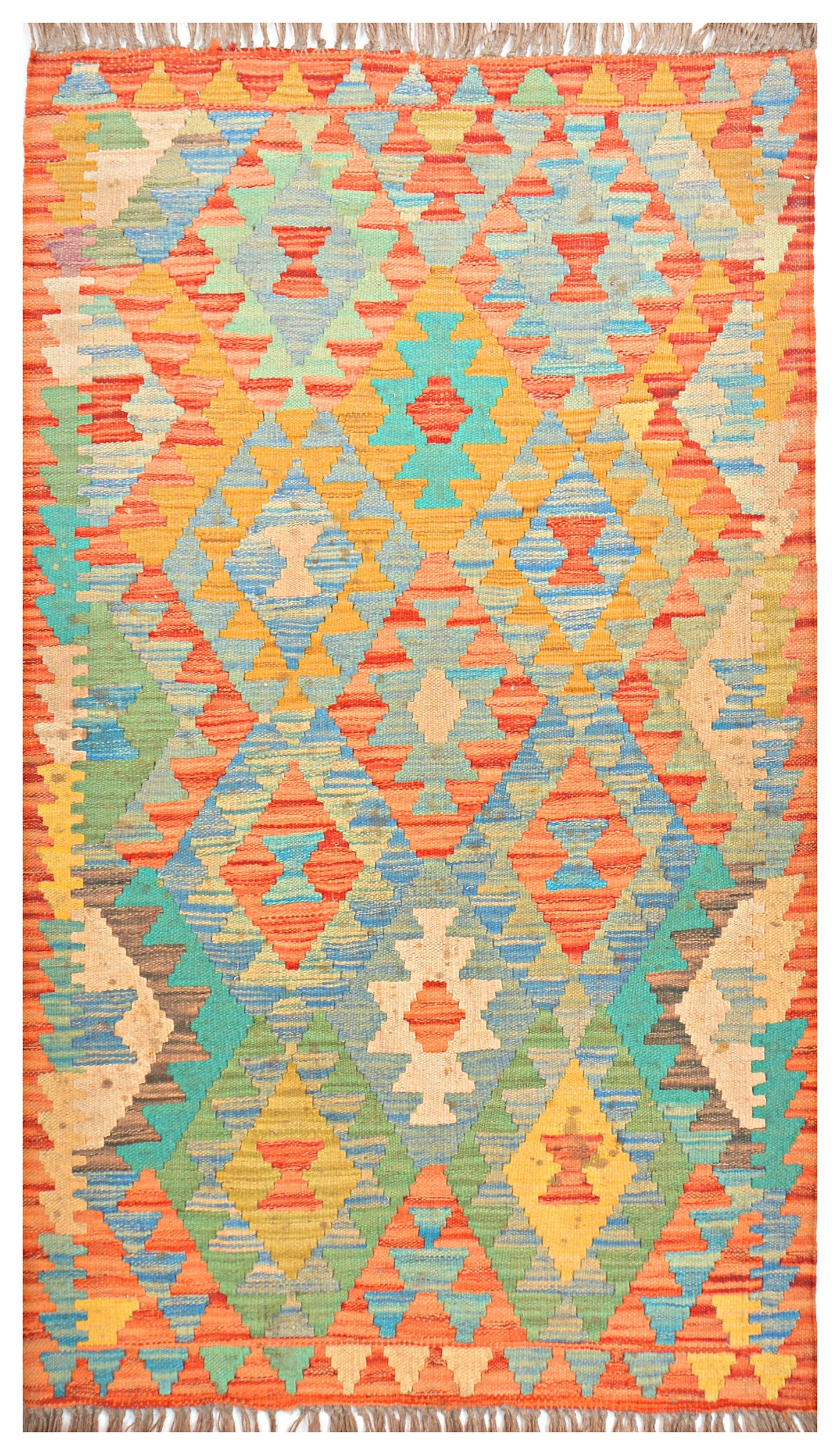Afghan Kilim - 3x5 ft