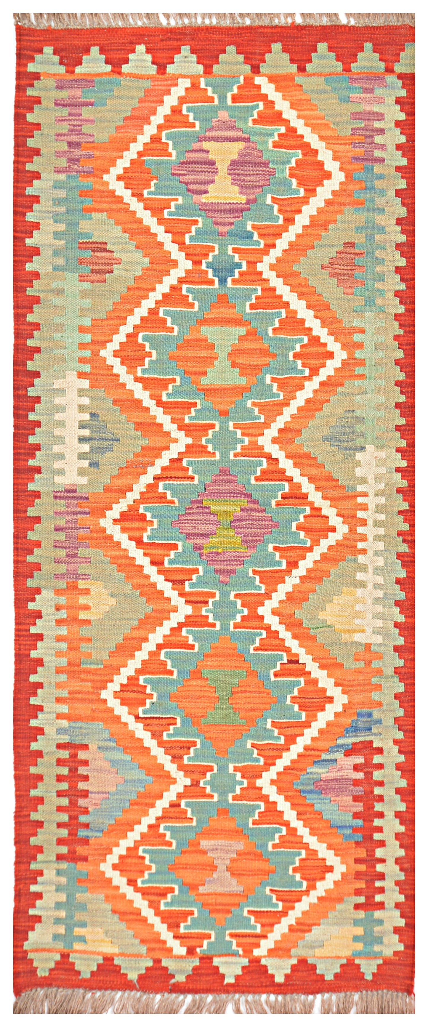 Afghan Kilim - 2x6 ft