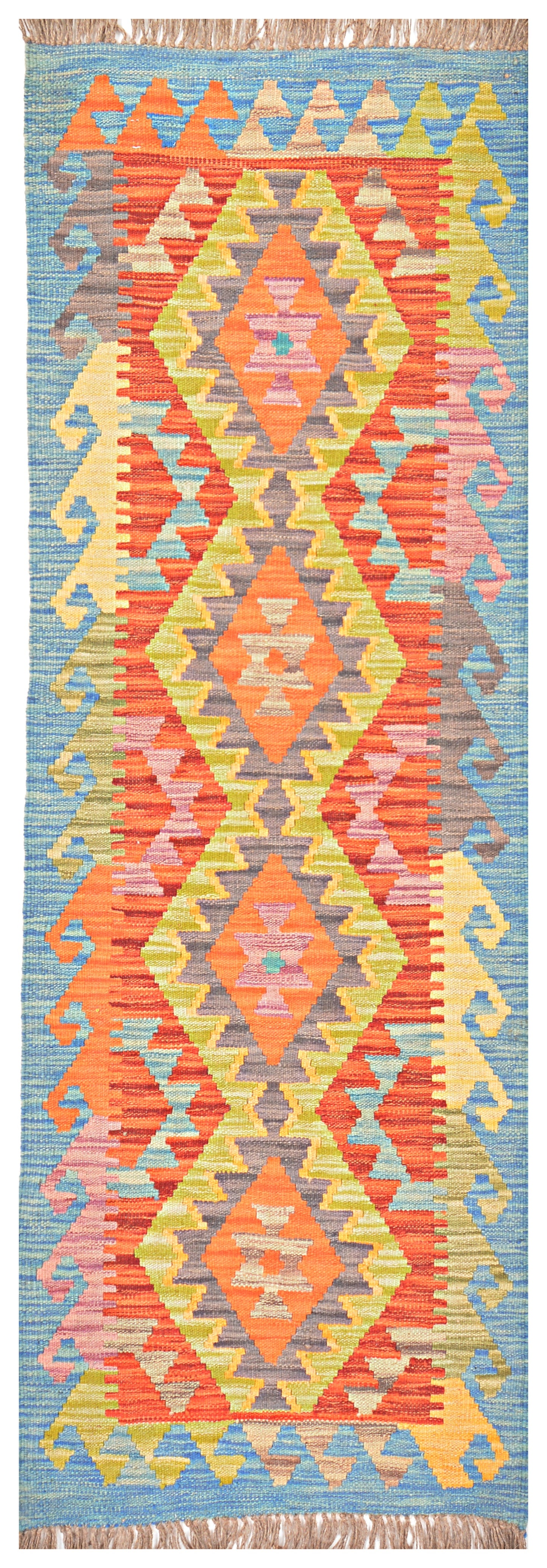 Afghan Kilim - 2x6 ft