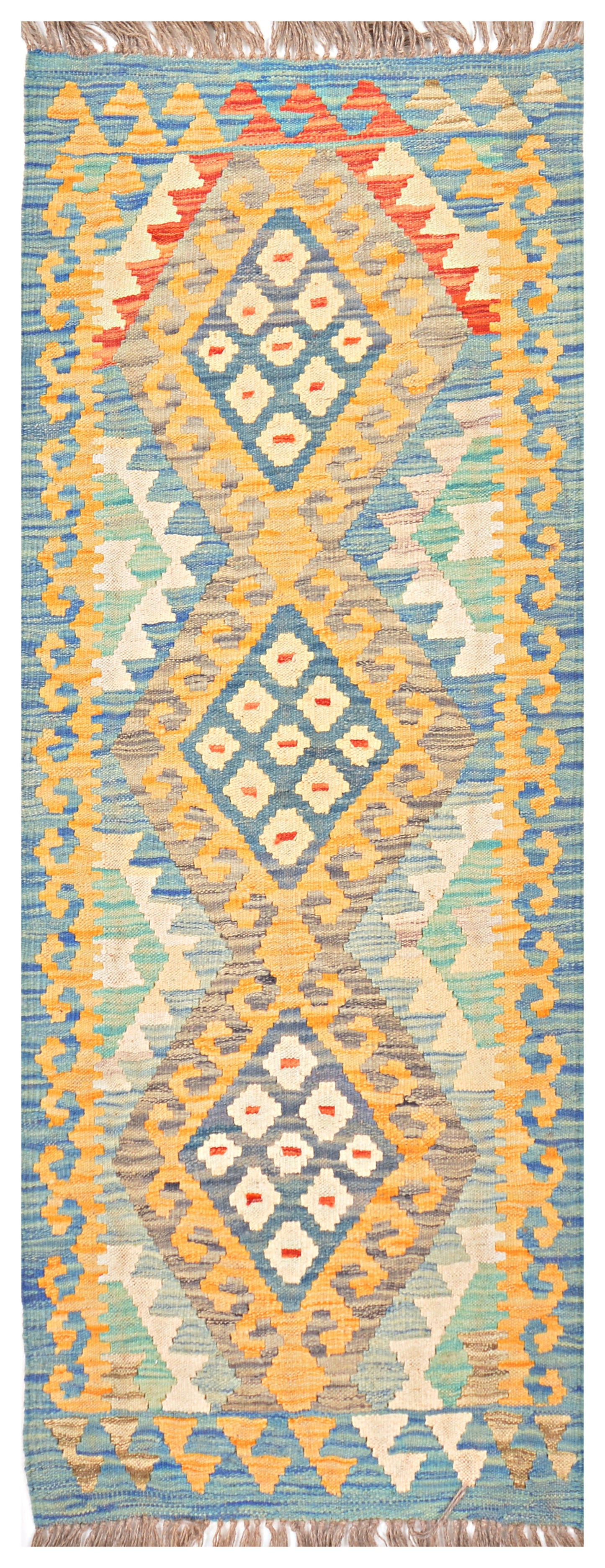 Afghan Kilim - 2x6 ft
